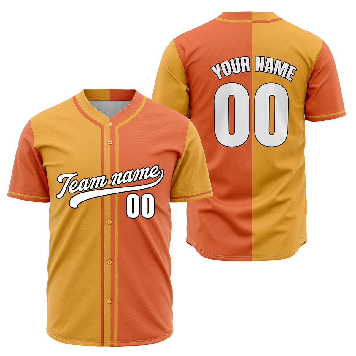 Custom Split Baseball Aqua Sports Jersey Personalized Uniform with Name & Number