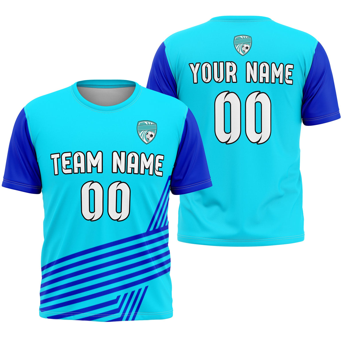 Custom Soccer R Side Pattern D4 Rapid Line Sports Tops Jersey