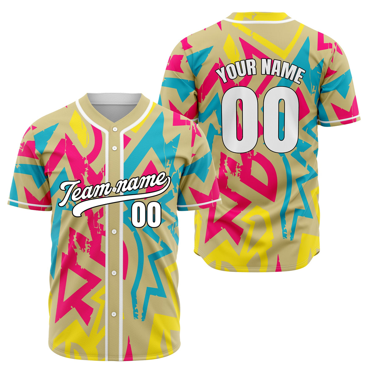 Custom Splash Aqua Baseball Sports Jersey Personalized Uniform with Name & Number