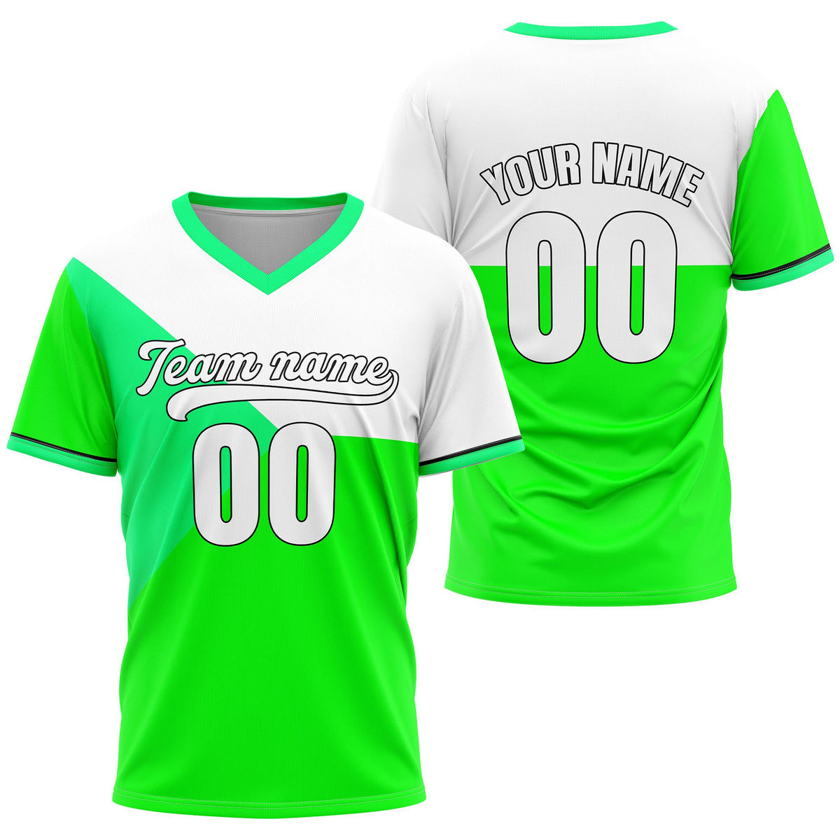 Custom FlexCore Aqua Baseball Sports Jersey Personalized Uniform with Name & Number