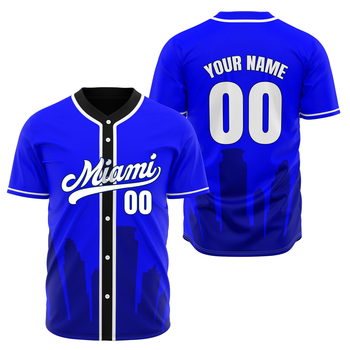 Custom City Tide Aqua Baseball Sports Jersey Personalized Uniform with Name & Number