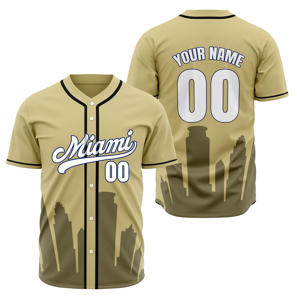 Custom City Tide Aqua Baseball Sports Jersey Personalized Uniform with Name & Number