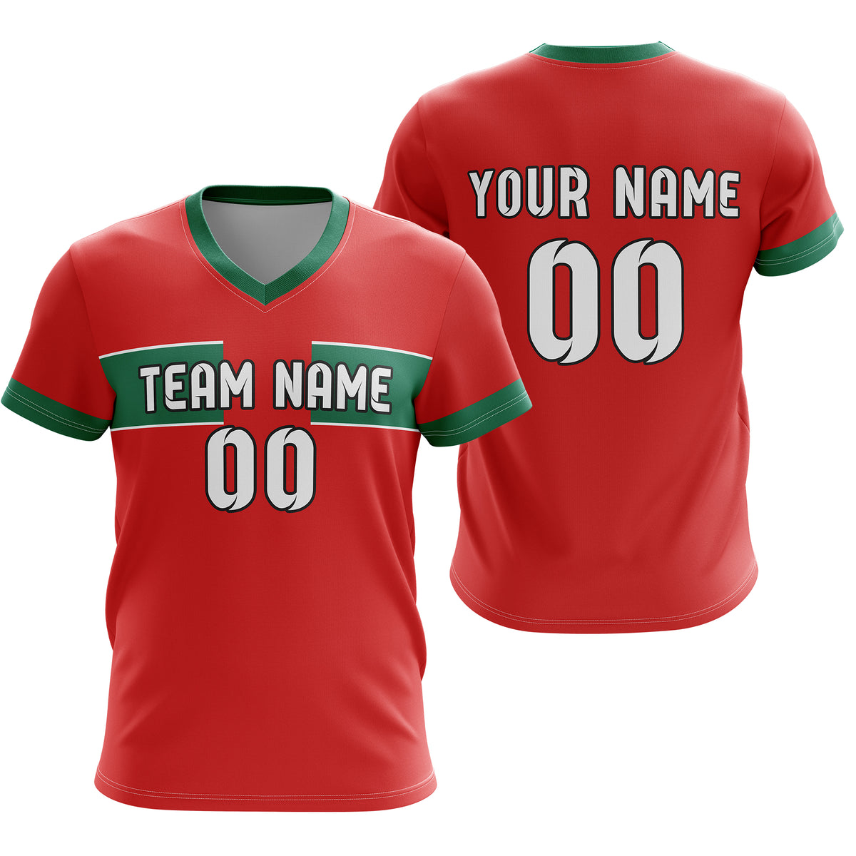 Custom MOROCCO Fan Jersey Personalized with Name &amp; Number