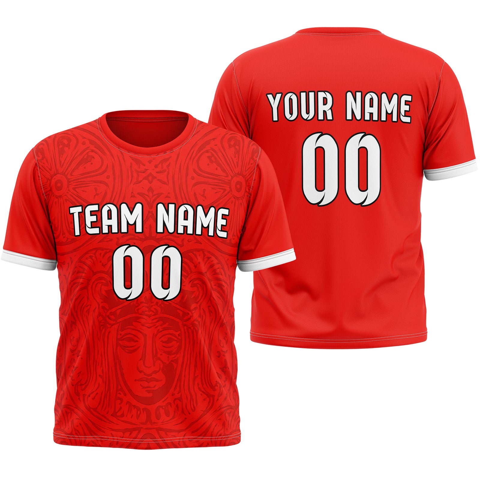 Custom TUNISIA Fan Jersey Personalized with Name & Number
