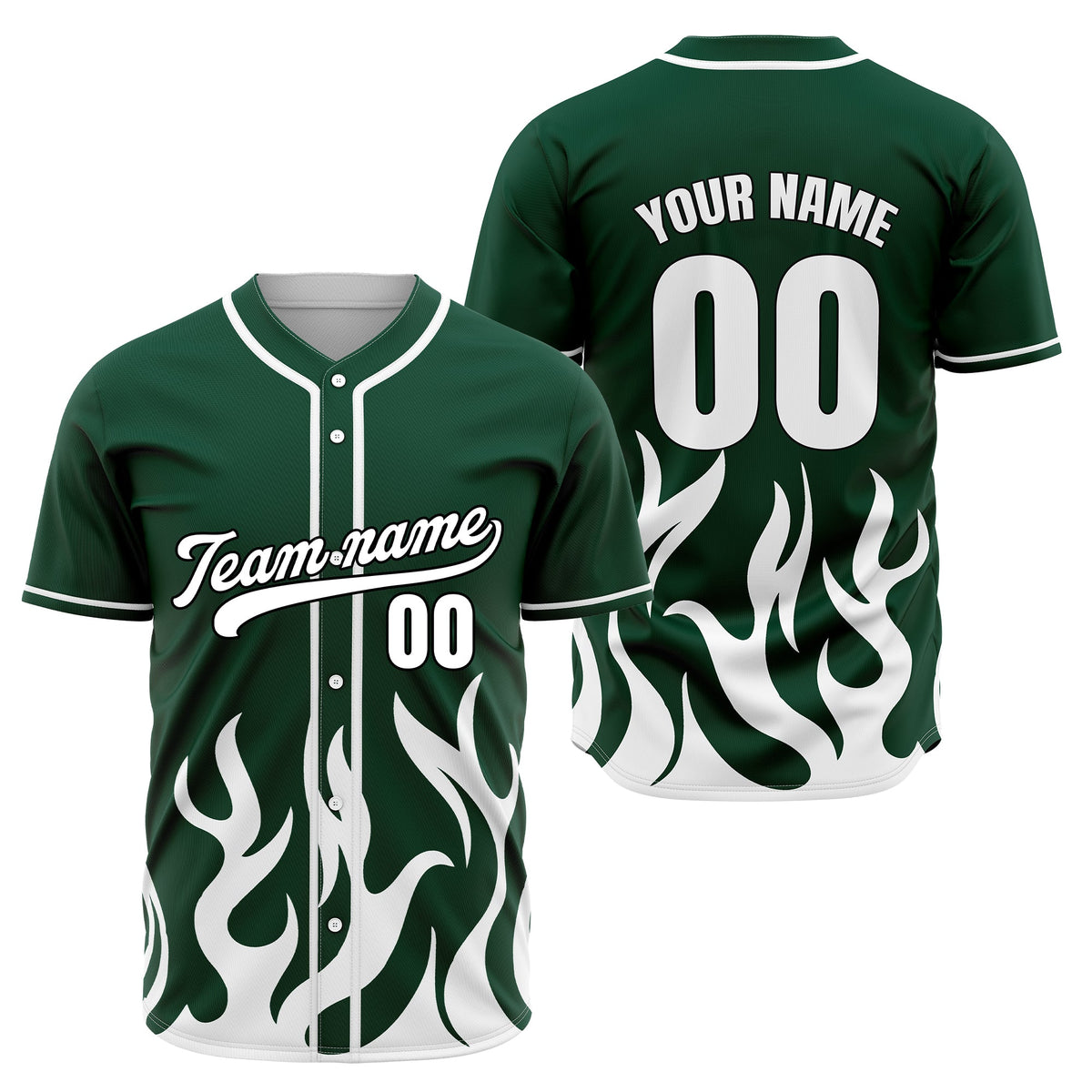 Custom Burnout Aqua Baseball Sports Jersey Personalized Uniform with Name & Number
