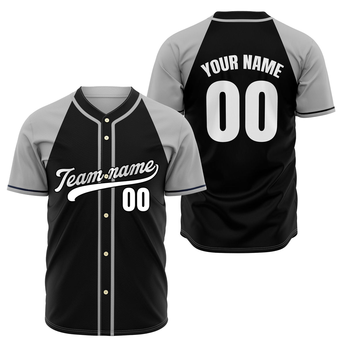 Custom Desert Blaze Aqua Raglan Style Baseball Sports Jersey Personalized Uniform with Name & Number