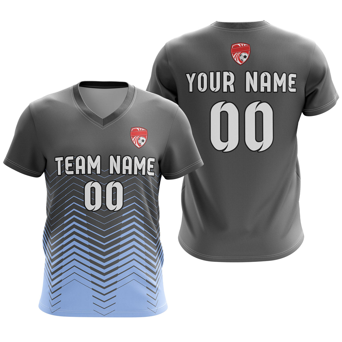 Custom Apex Strike V-Side Pattern D5 Soccer Sport Tops Jersey
