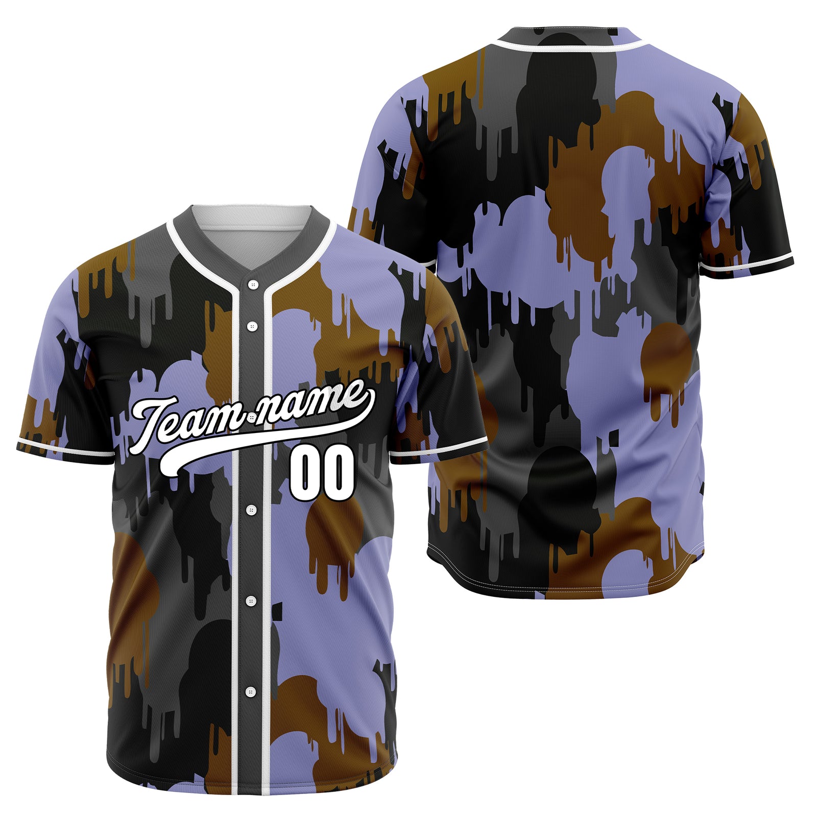 Custom Paint Hustlers Dark Grey Baseball Sports Jersey Personalized Uniform with Name & Number