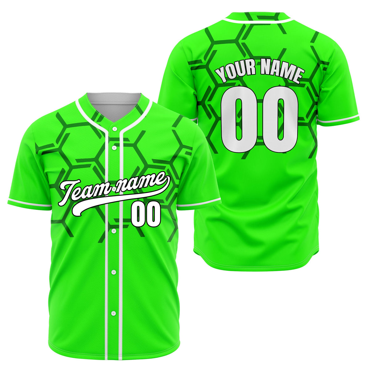 Custom Sting Force Aqua Baseball Sports Jersey Personalized Uniform with Name & Number