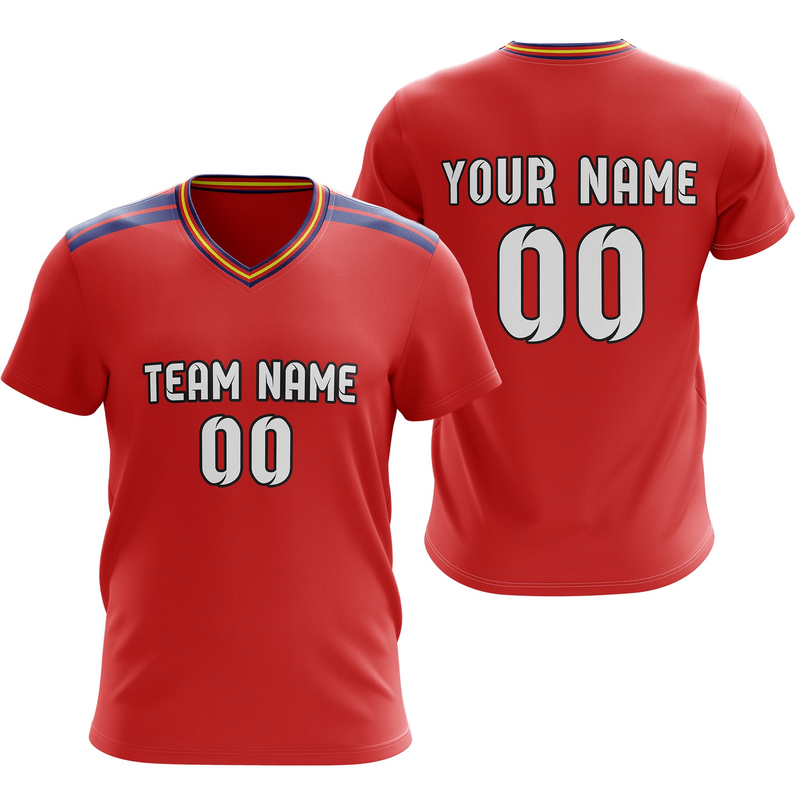 Custom SPAIN Fan Jersey Personalized with Name & Number