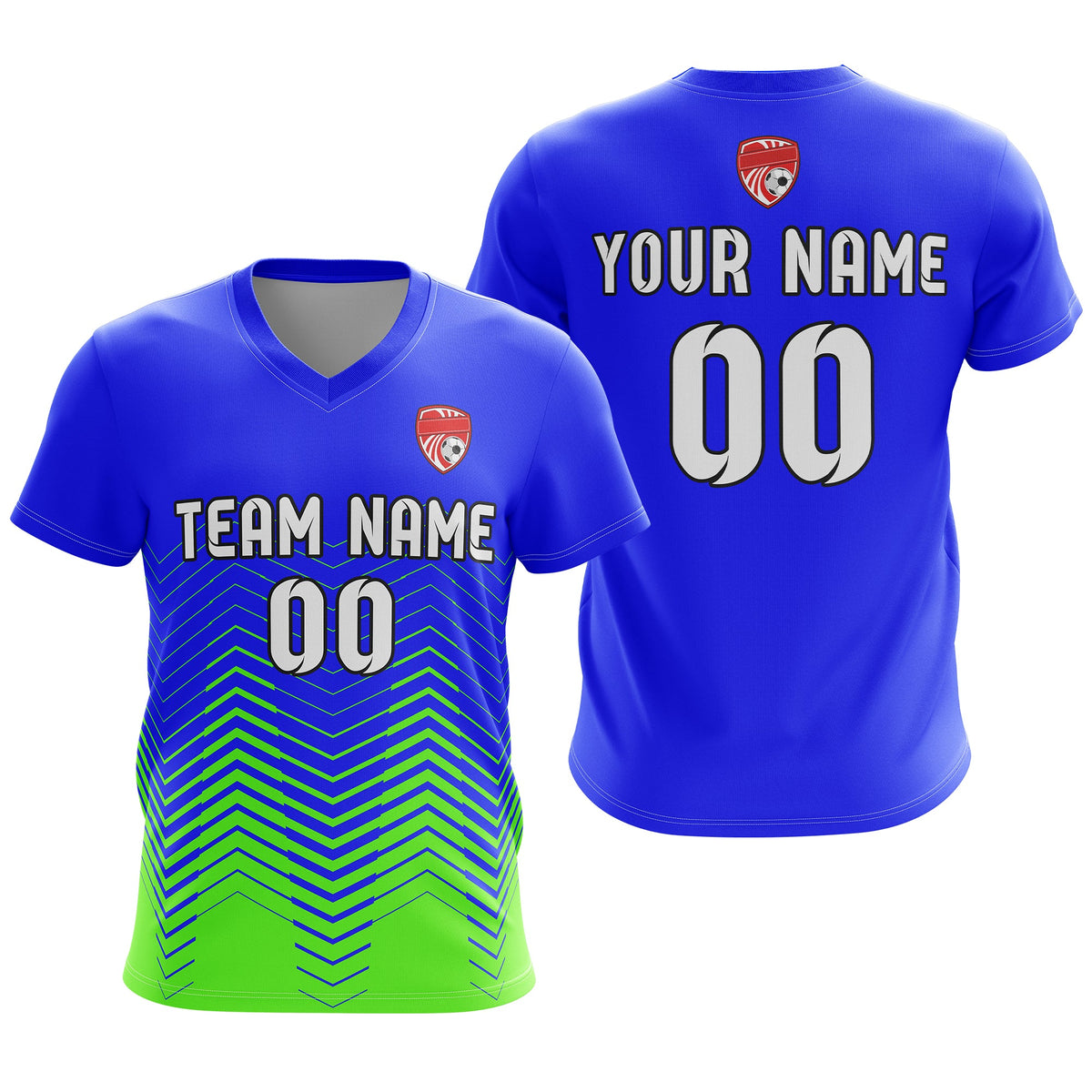 Custom Apex Strike V-Side Pattern D5 Soccer Sport Tops Jersey