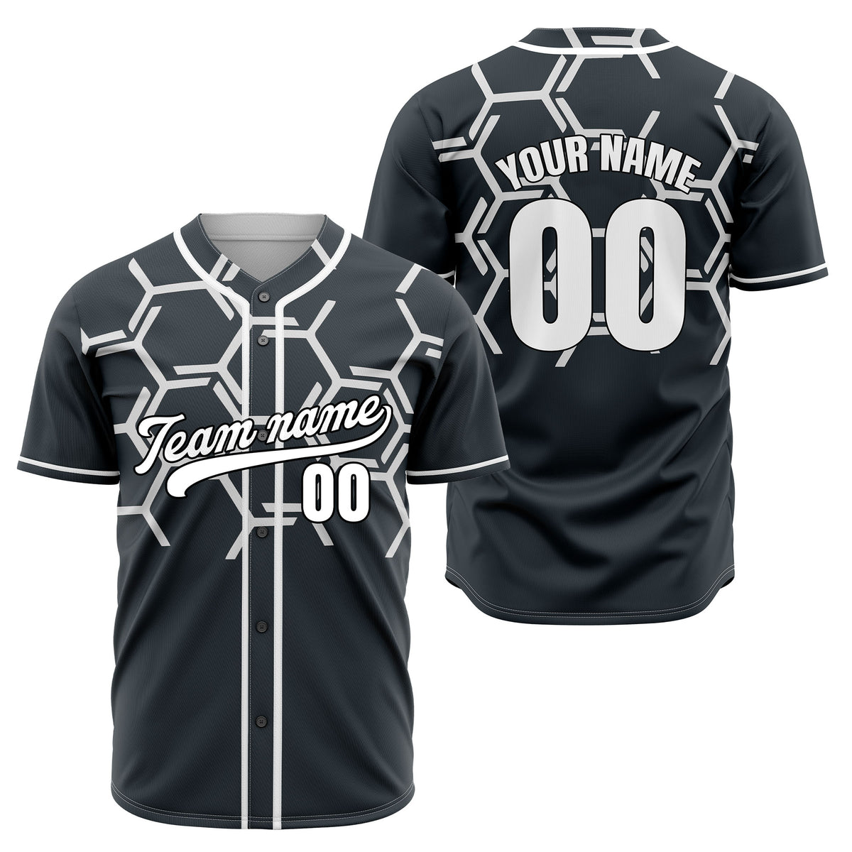 Custom Sting Force Grey Baseball Sports Jersey Personalized Uniform with Name &amp; Number