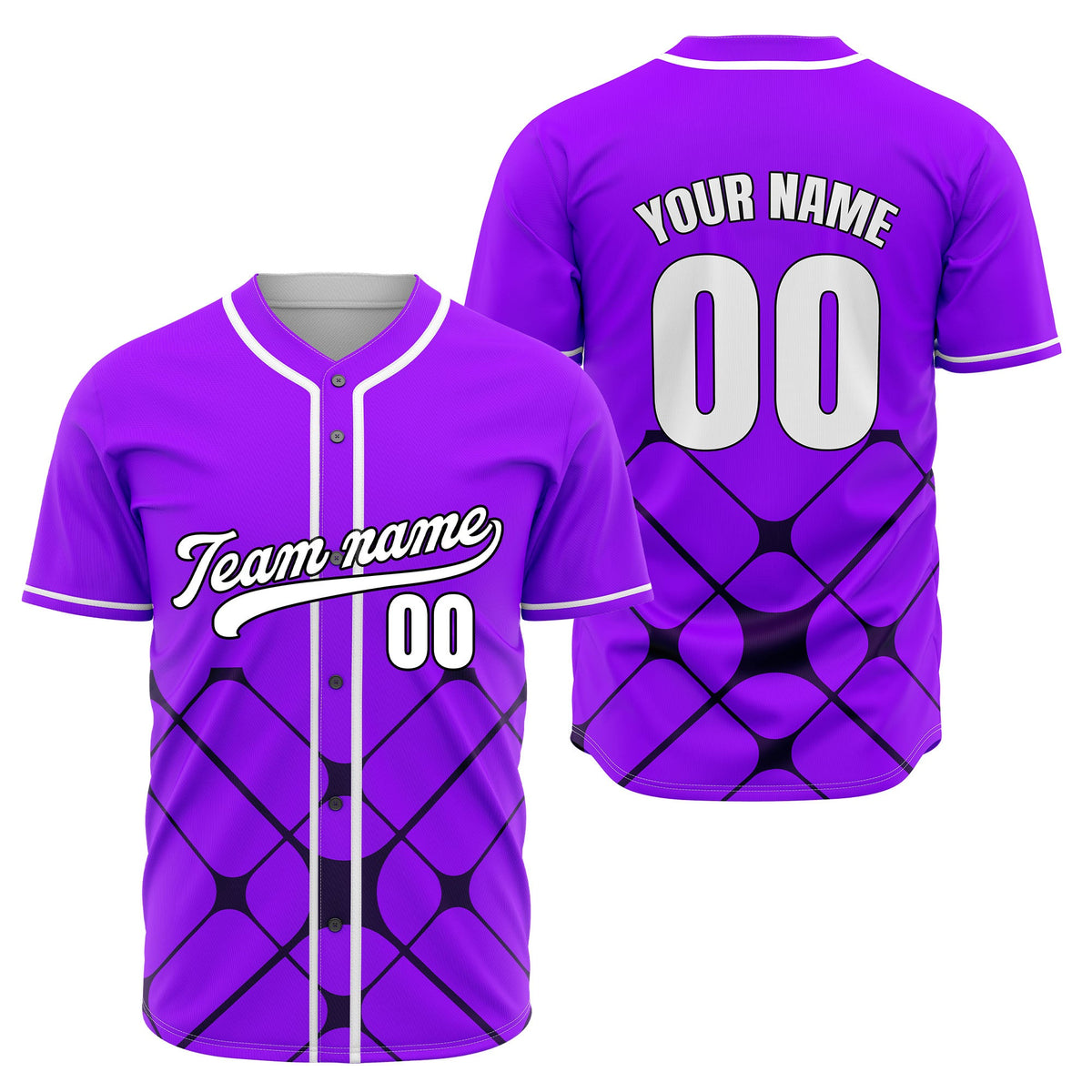 Custom Gridlock Aqua Baseball Sports Jersey Personalized Uniform with Name & Number