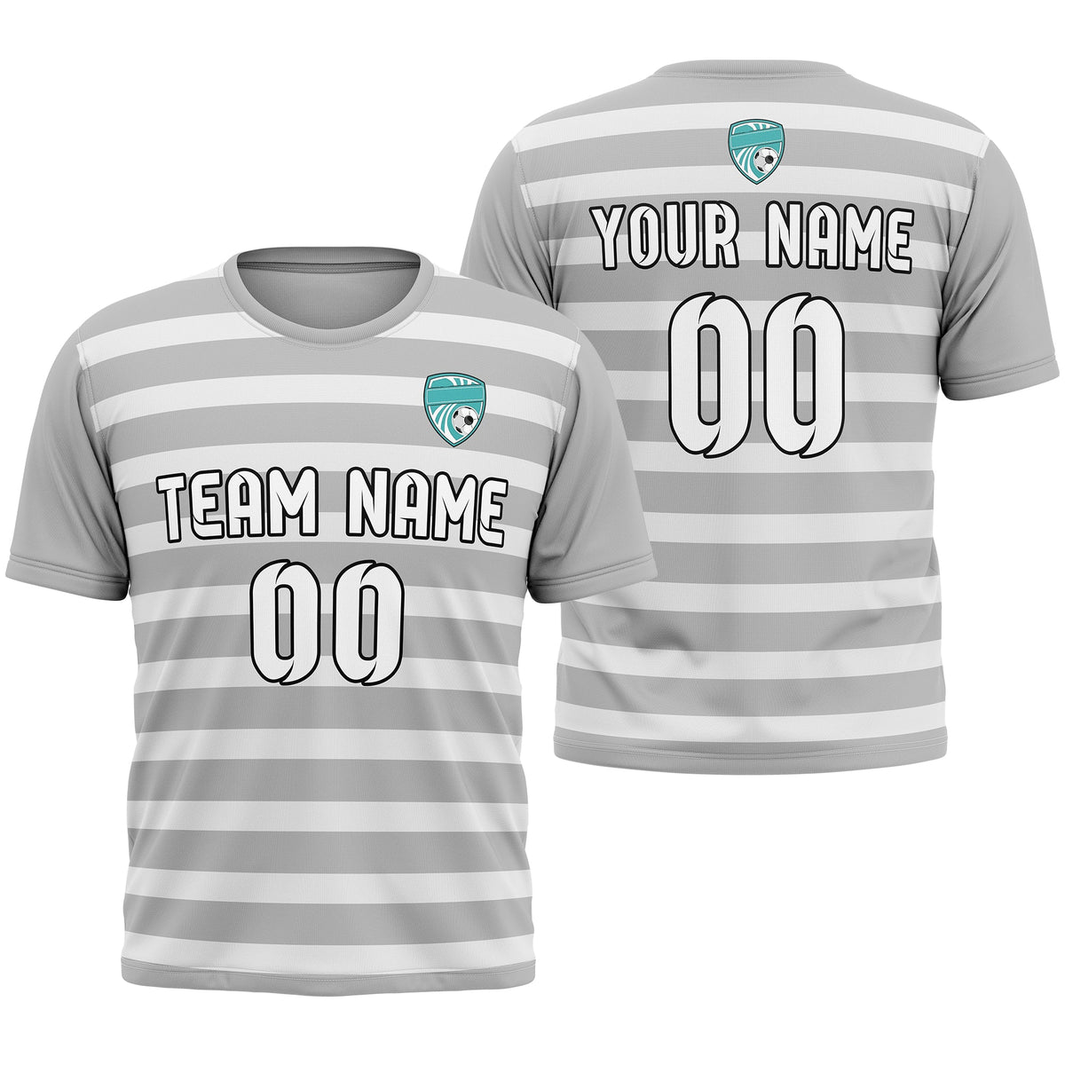 Custom Soccer R Stripes D2 Sports Tops Jersey