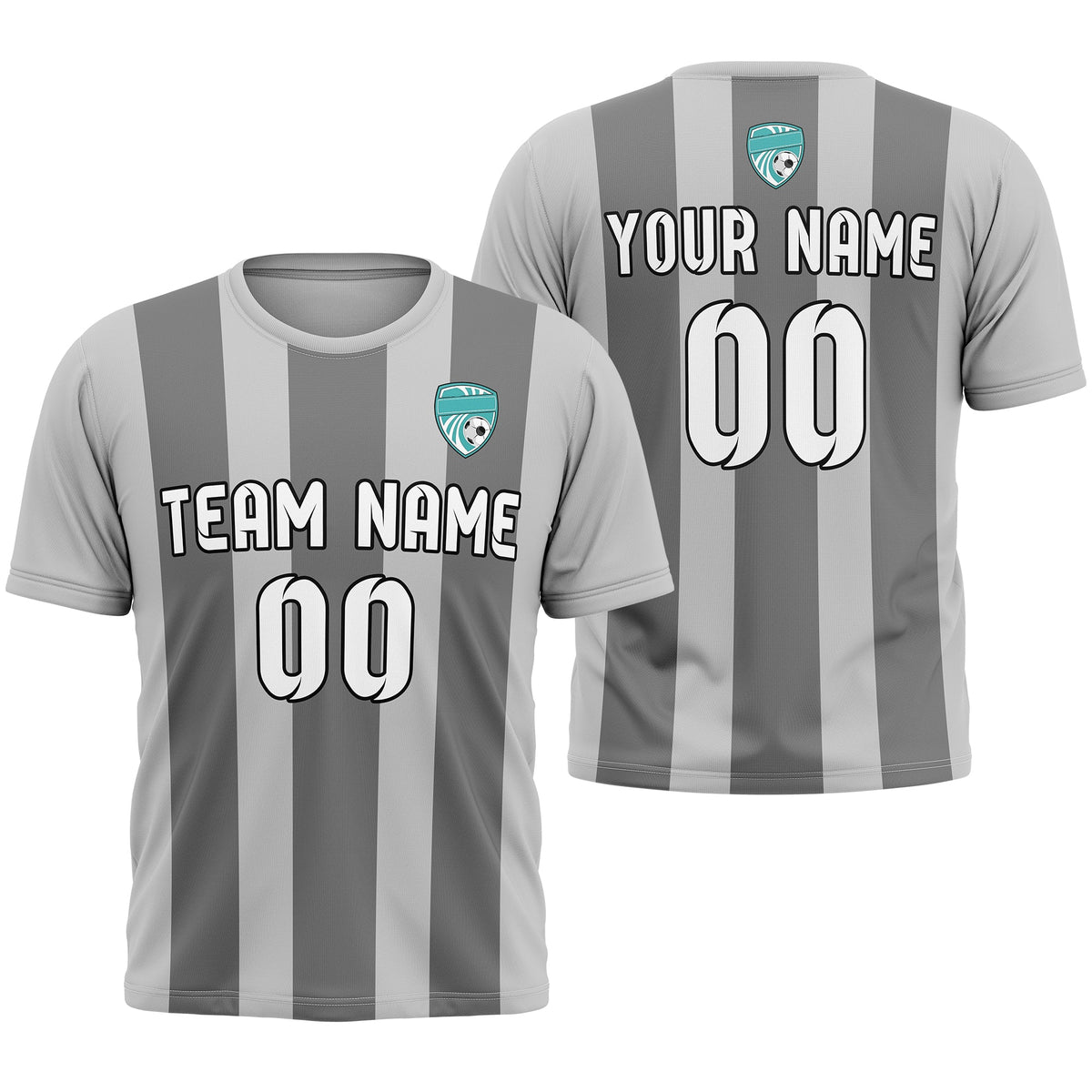 Custom Soccer R Stripes D1 Sports Tops Jersey
