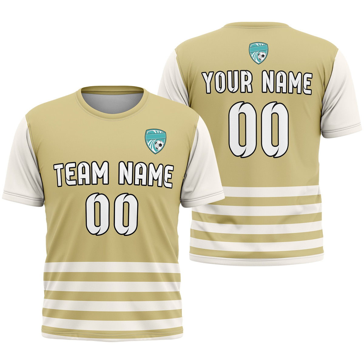 Custom Soccer R Stripes Volt Stripe D5 Sports Tops Jersey
