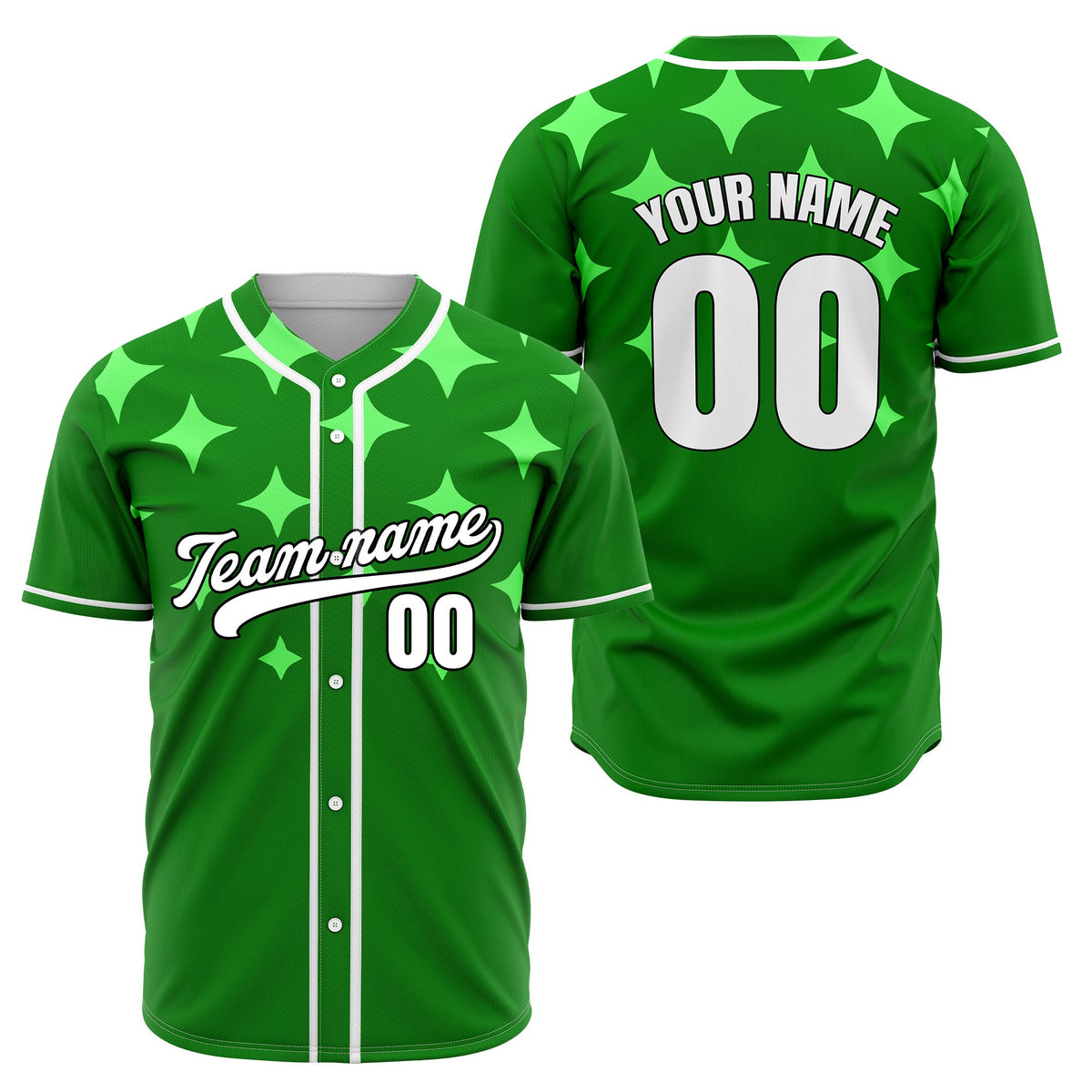Custom Starlight Aqua Baseball Sports Jersey Personalized Uniform with Name & Number