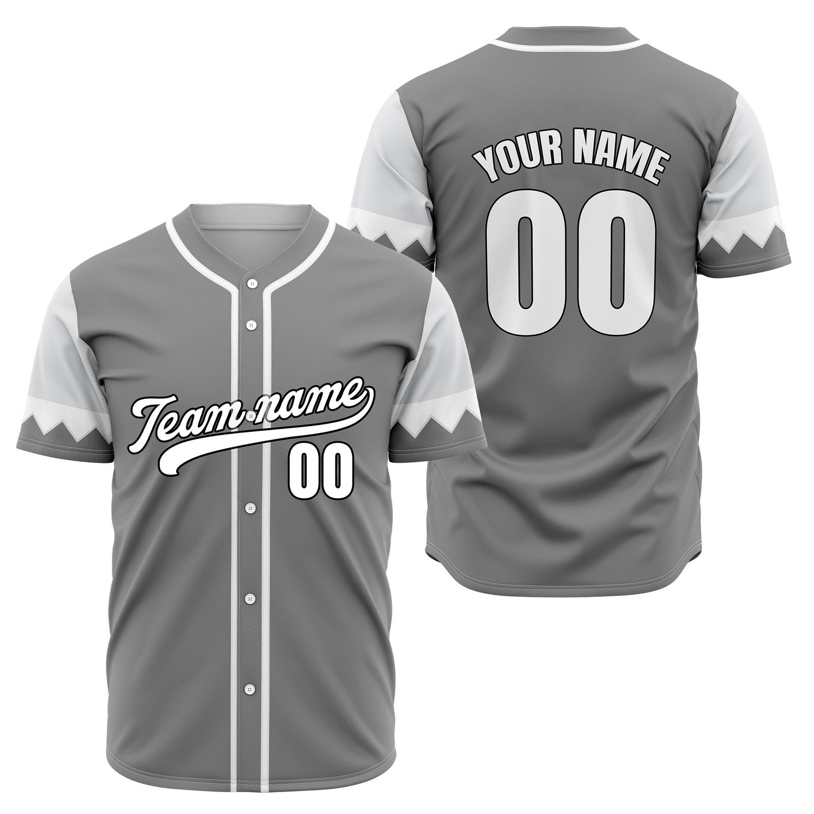 Custom Legacy Classic Baseball Grey Sports Jersey Personalized Uniform with Name & Number