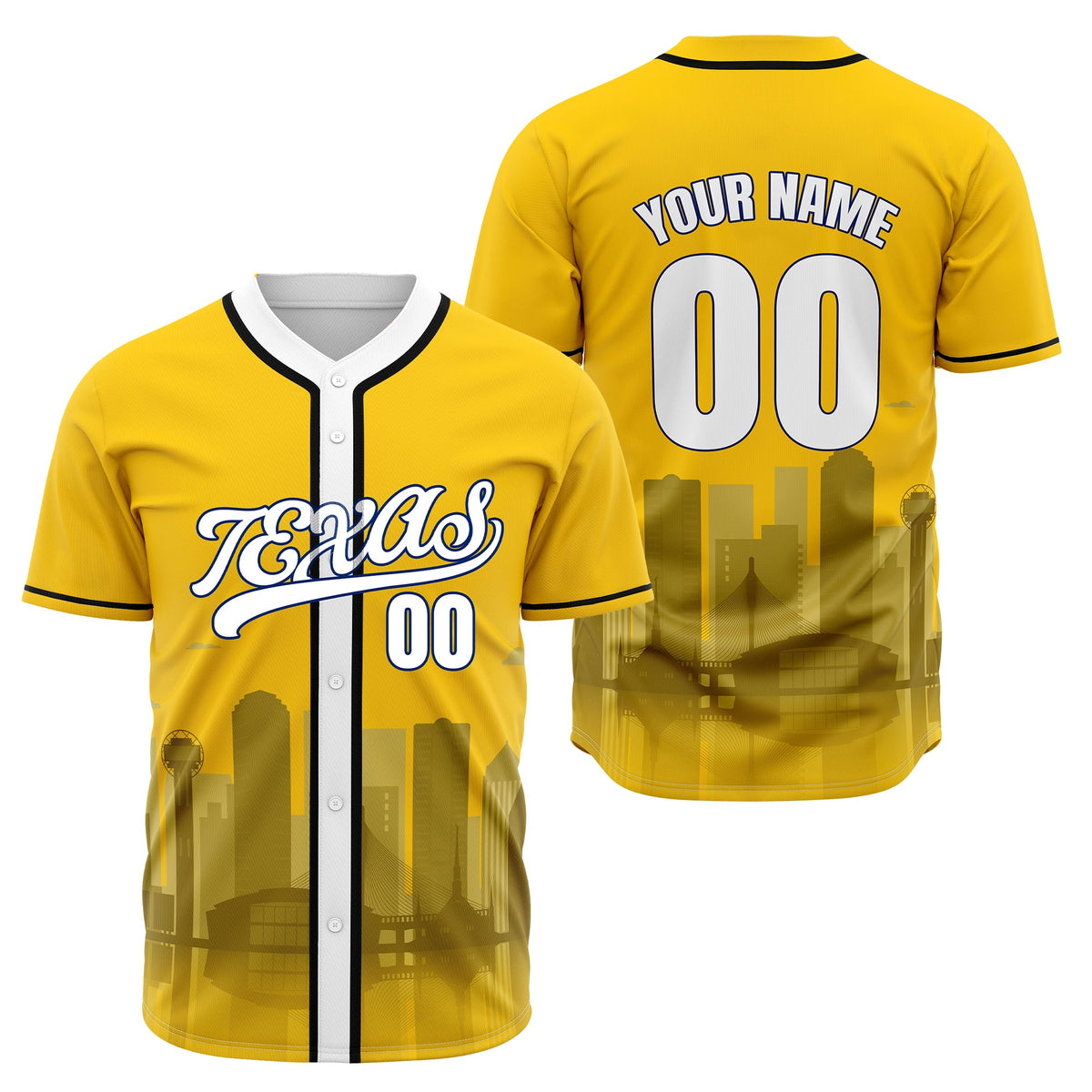 Custom City Lights Aqua Baseball Sports Jersey Personalized Uniform with Name & Number