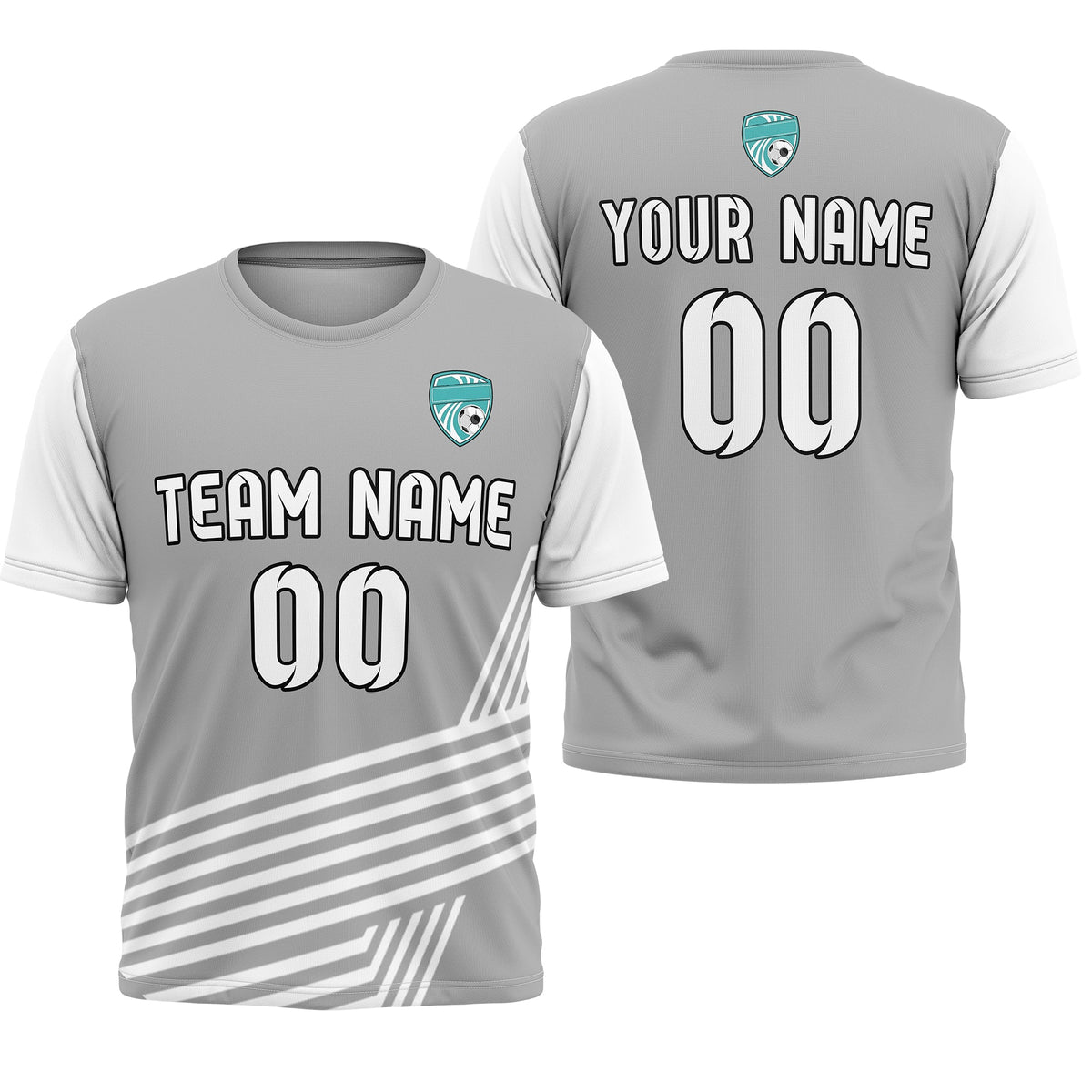 Custom Soccer R Side Pattern D4 Rapid Line Sports Tops Jersey