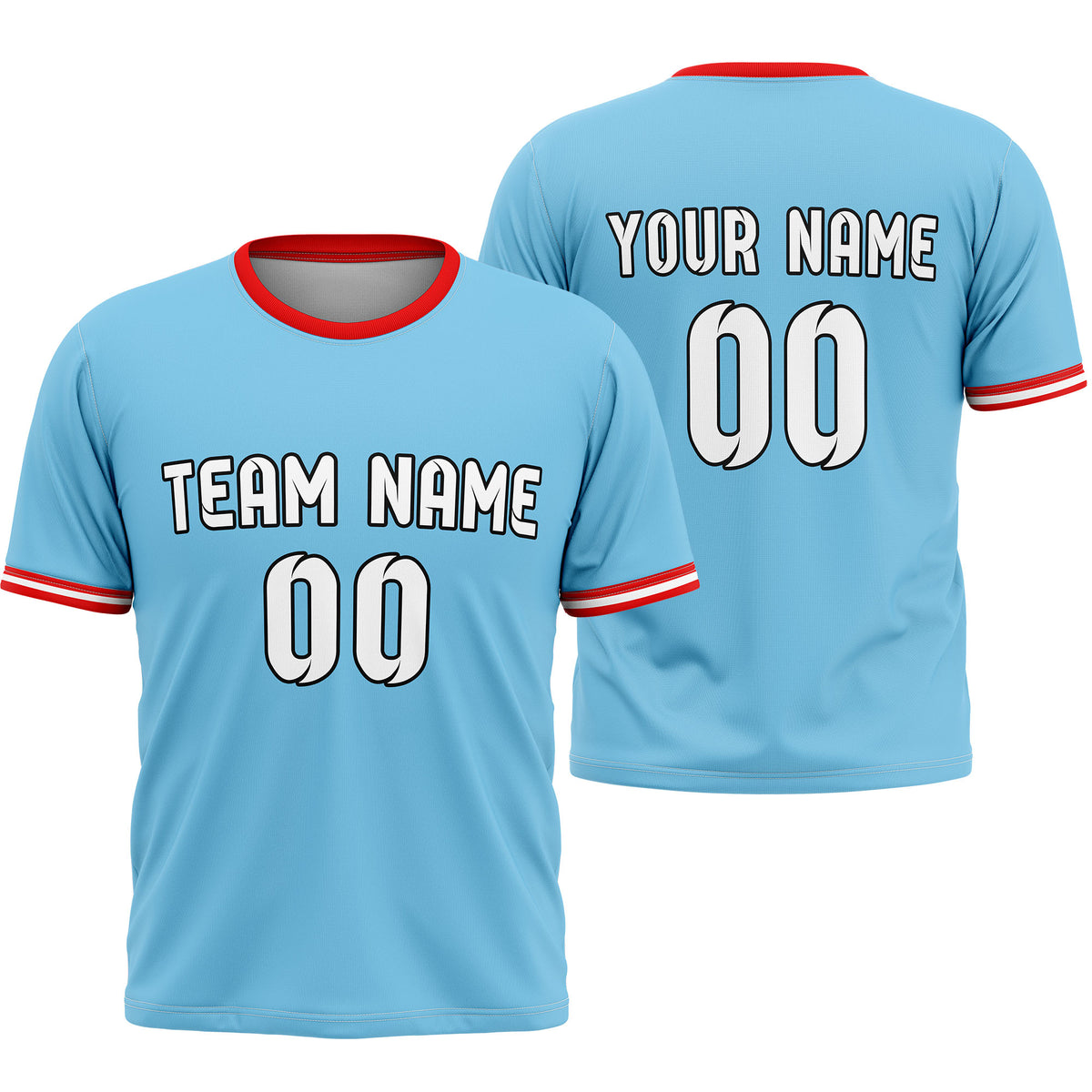 Custom Manchester City Fan Jersey Personalized with Name &amp; Number