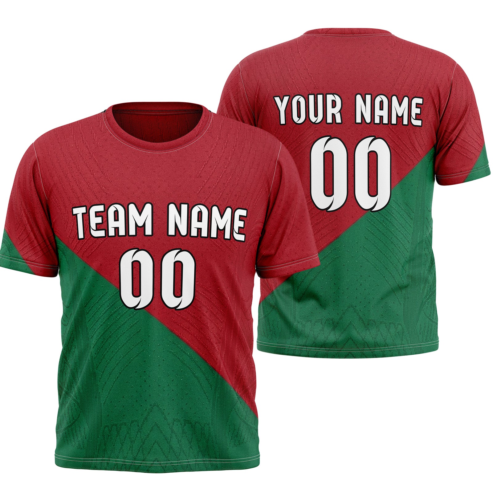 Custom PORTUGAL Fan Jersey Personalized with Name & Number