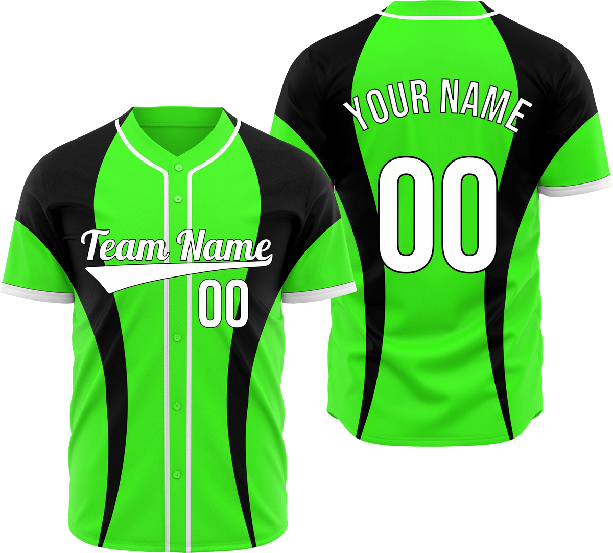 Custom Rising Edge Baseball Sports Jersey Personalized Uniform with Name & Number