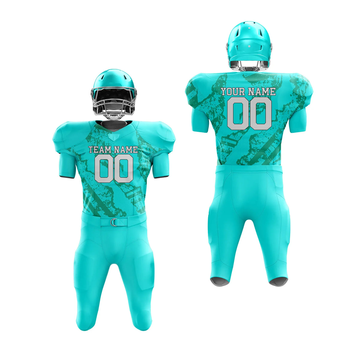 Custom Personalized D3 Drift Fashion American Football Jersey with Name, Number &amp; Team Logo