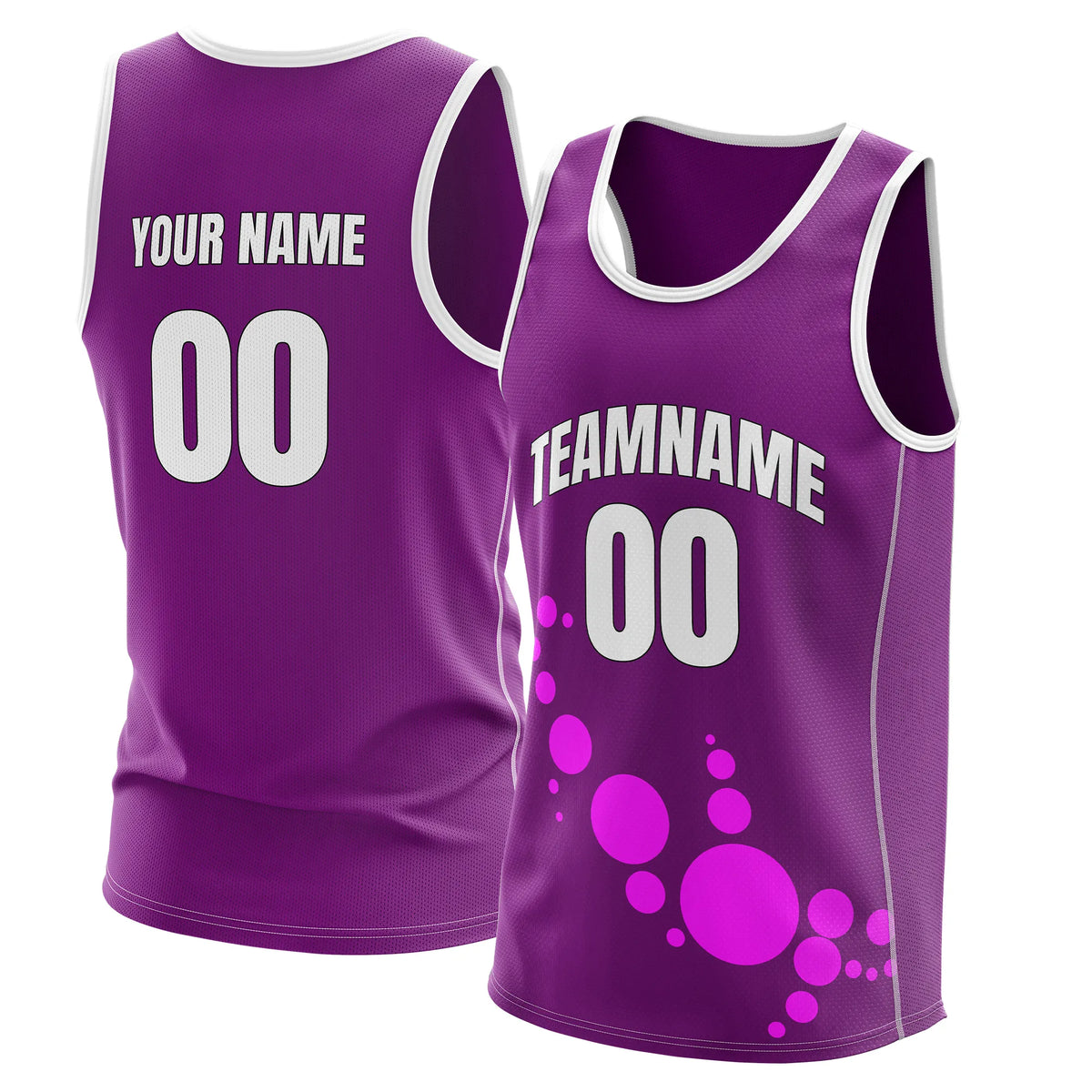 Custom Bubble Trail Stitched Jersey Sports Jersey Personalized Uniform with Name & Number