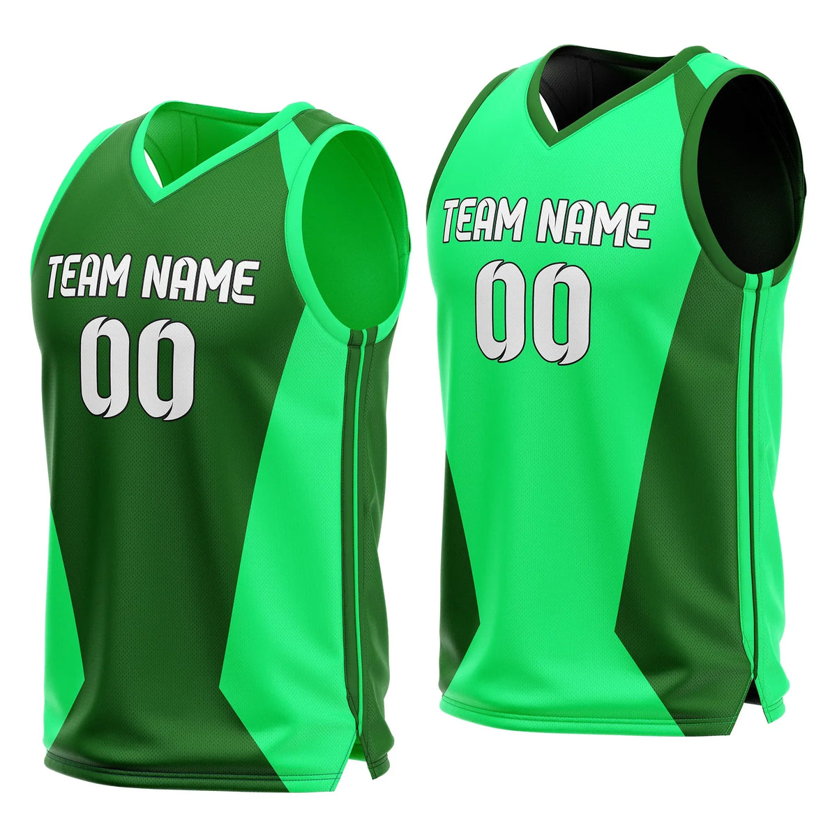 Custom Power Panel Reversible Top Sports Jersey Personalized Uniform with Name & Number