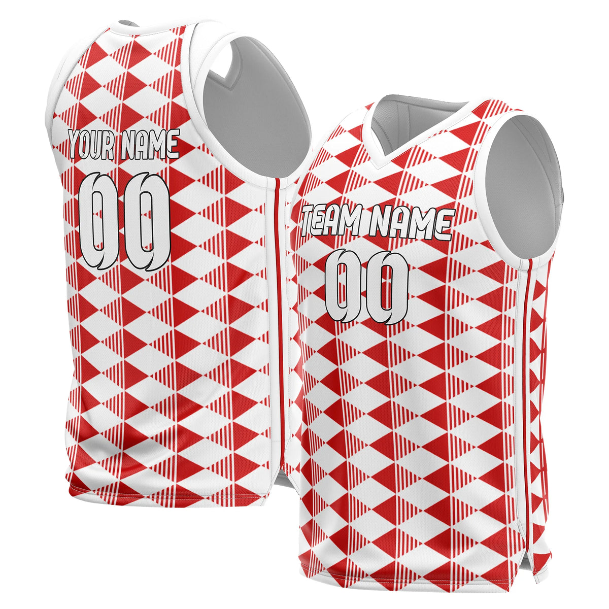 Custom Prism Arrow Printed Sports Jersey Personalized Uniform with Name & Number
