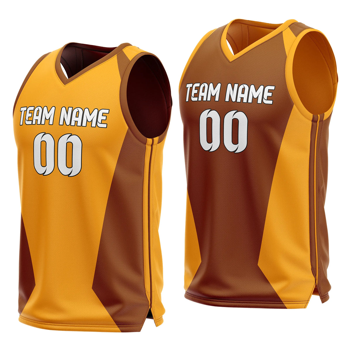 Custom Power Panel Reversible Top Sports Jersey Personalized Uniform with Name & Number