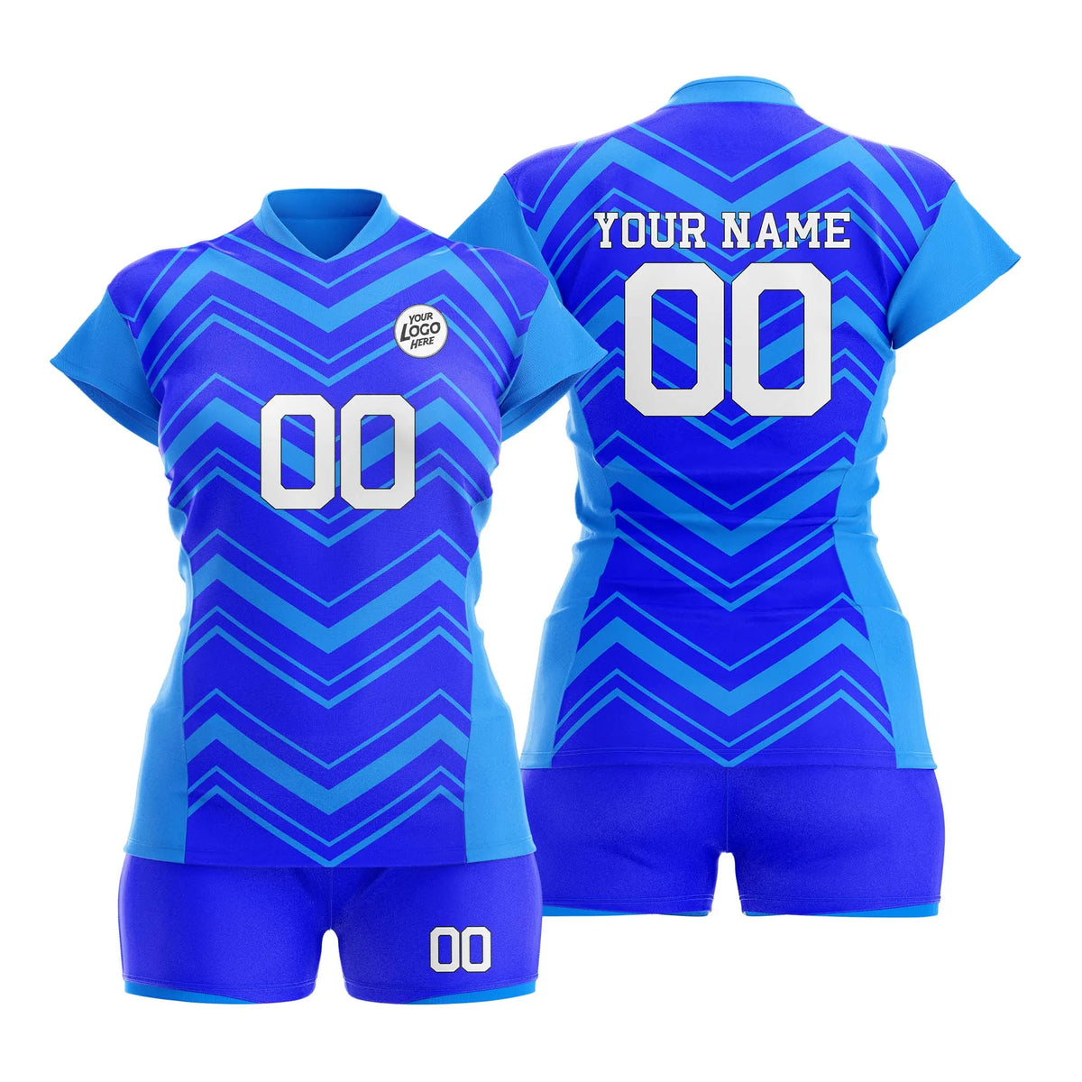 Custom Personalized D5 Strip Fashion Volleyball Jersey with Name, Number & Team Logo