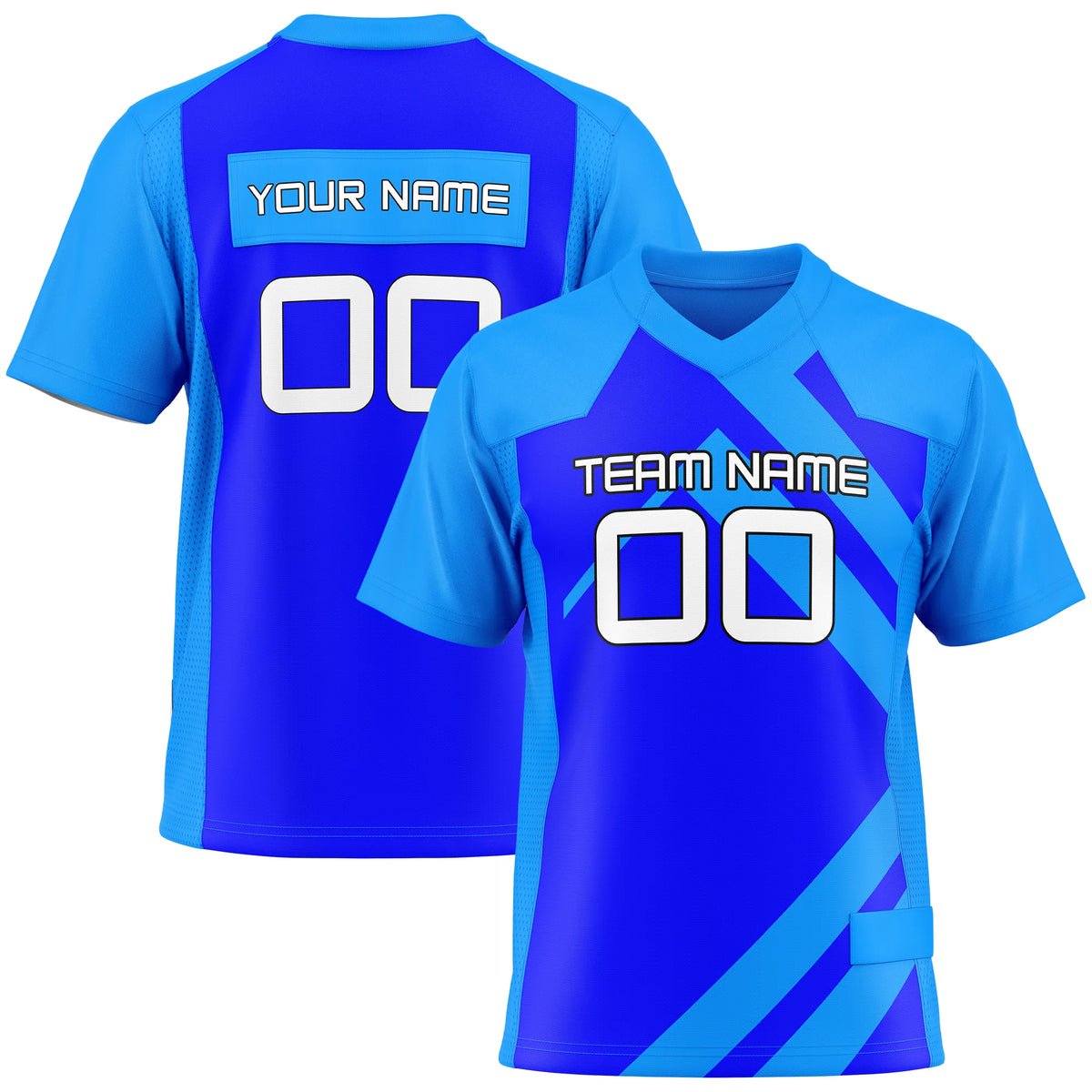 Custom Classic Style D5 Flag Football Jersey Personalized Uniform with Name & Number
