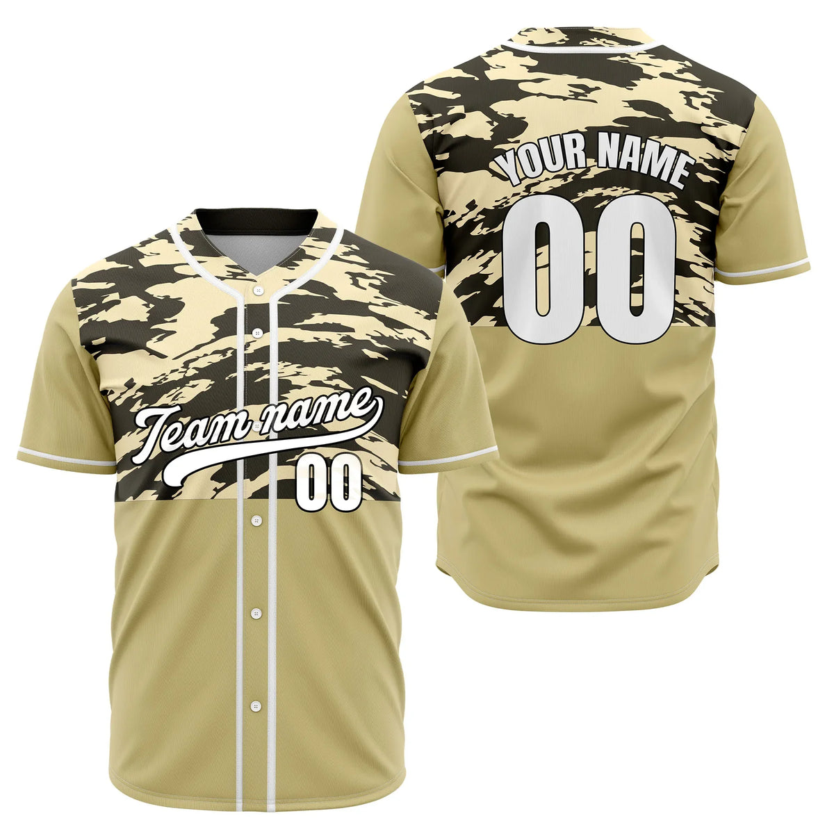 Custom Split Motion Baseball Sports Jersey Personalized Uniform with Name & Number