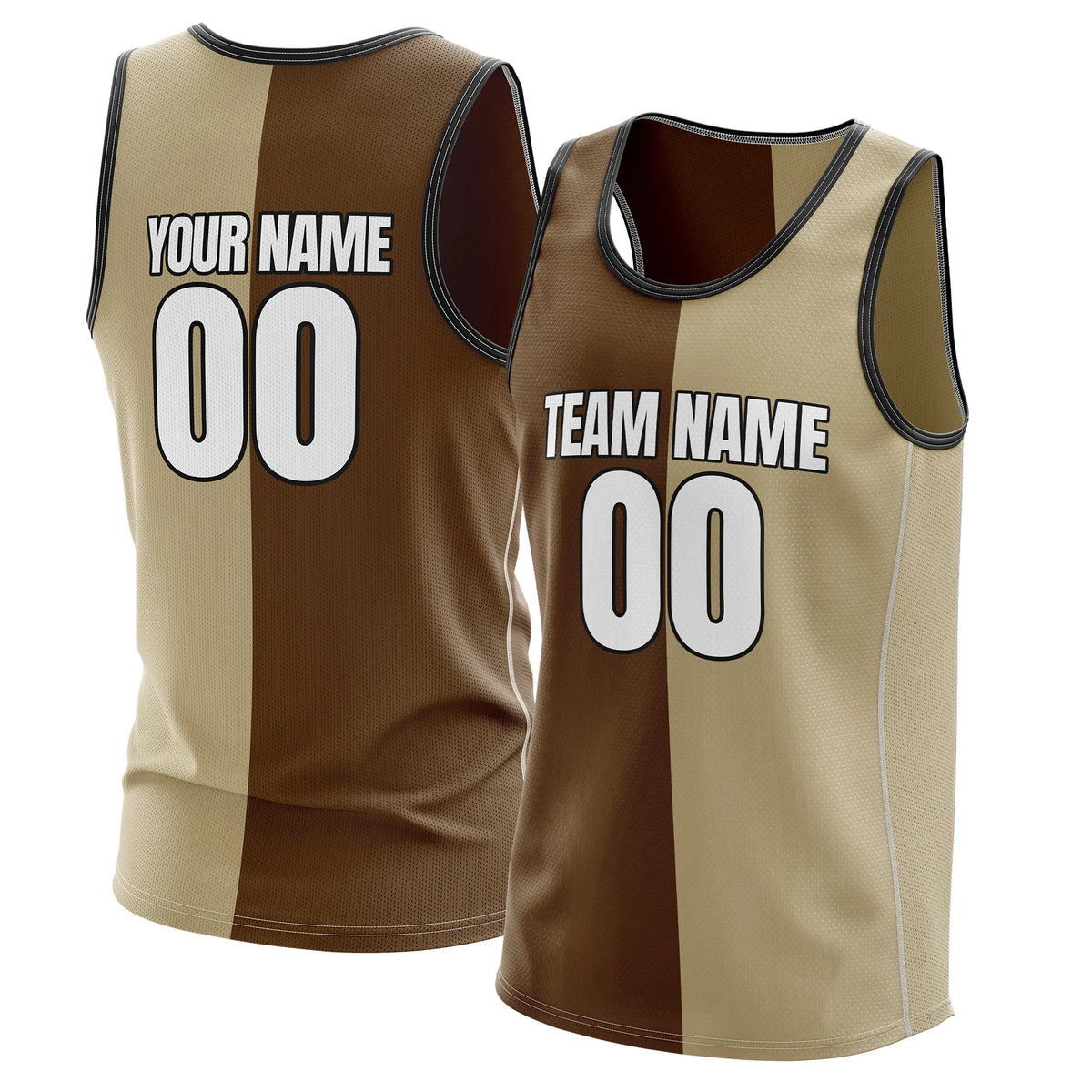 Custom Twin Panel Slip Fashion Tops Sports Jersey Personalized Uniform with Name &amp; Number