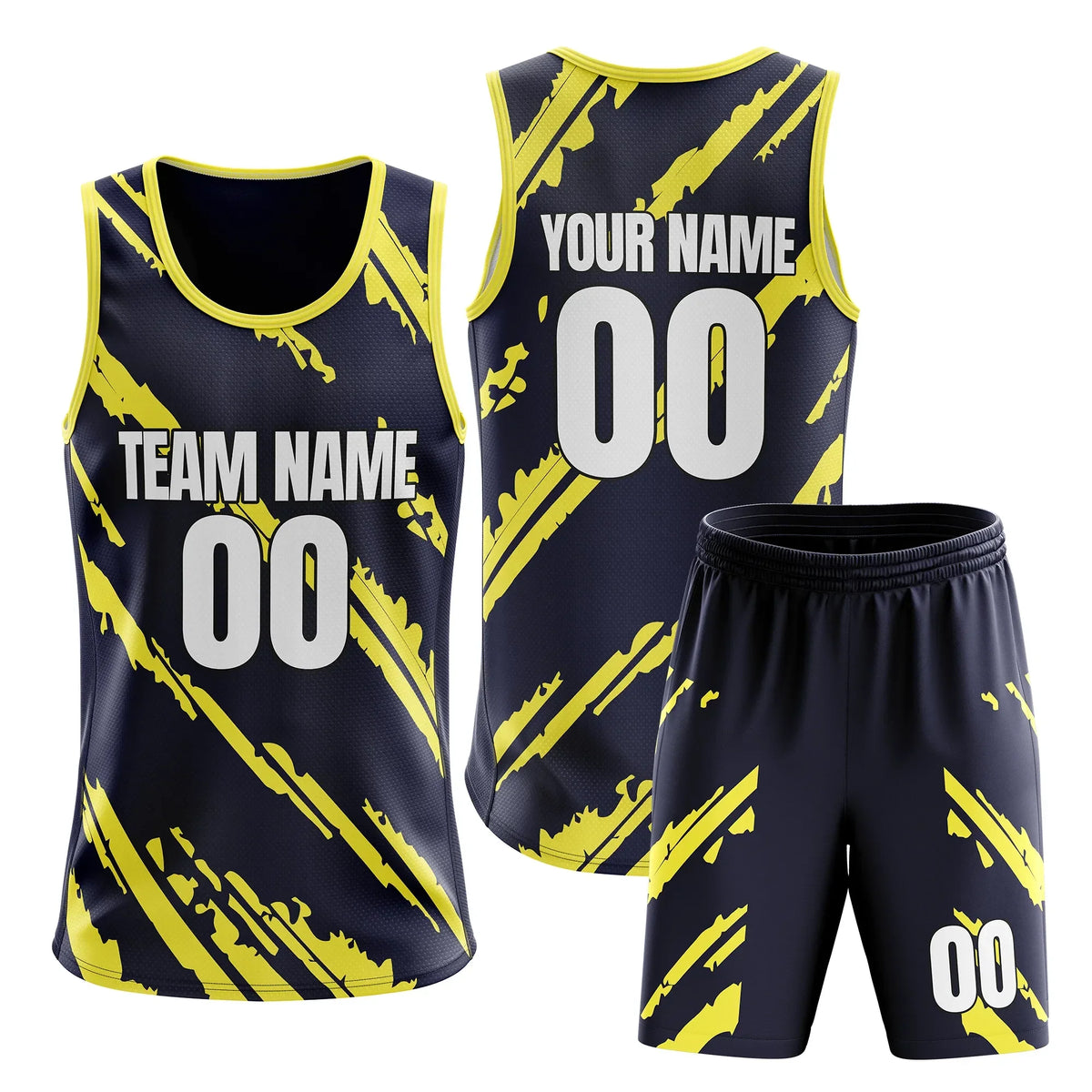 Custom Divide Pro Split Fashion Set Sports Jersey Personalized Uniform with Name & Number