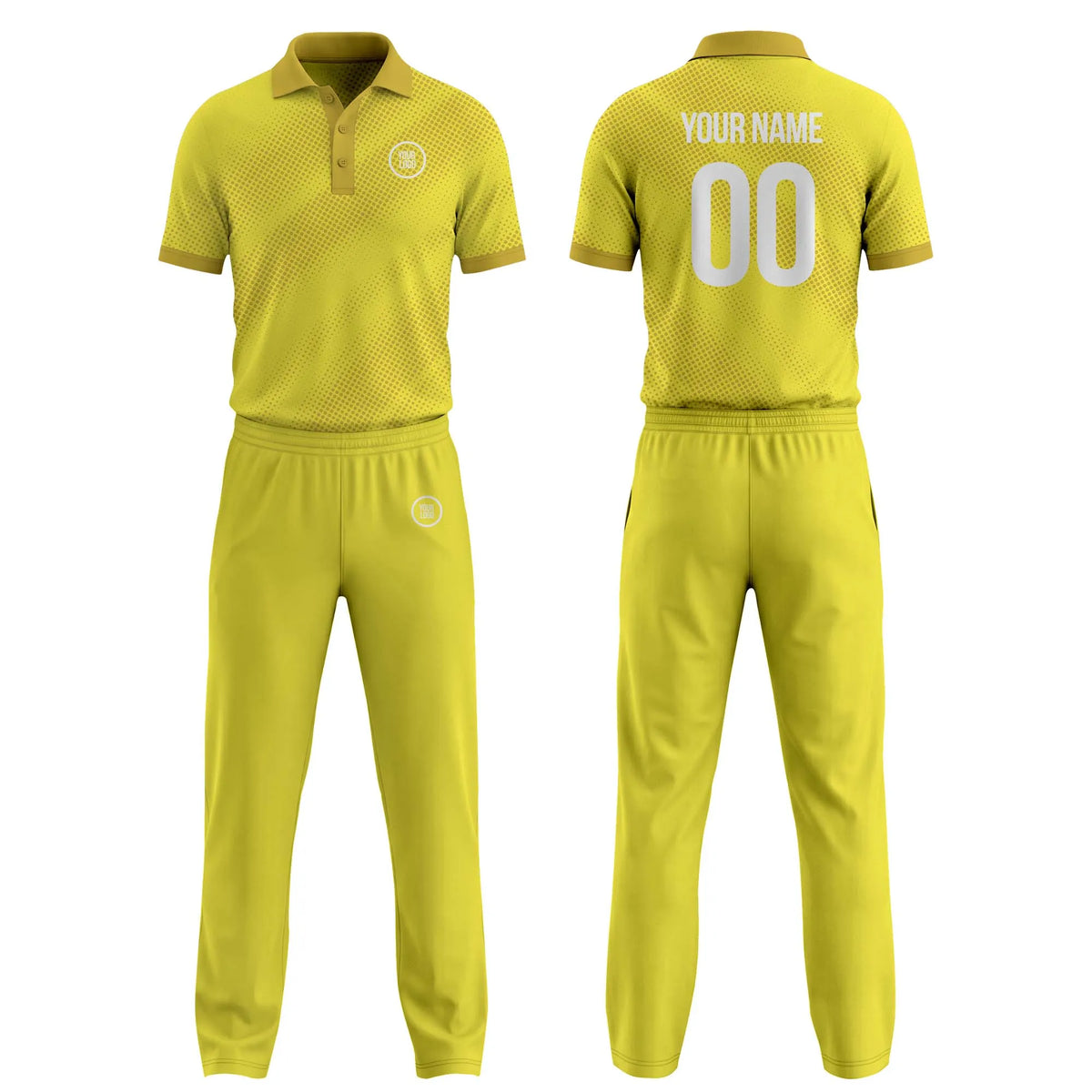 Custom Personalized D5 Abstract Pattern Cricket Kit with Name, Number & Team Logo