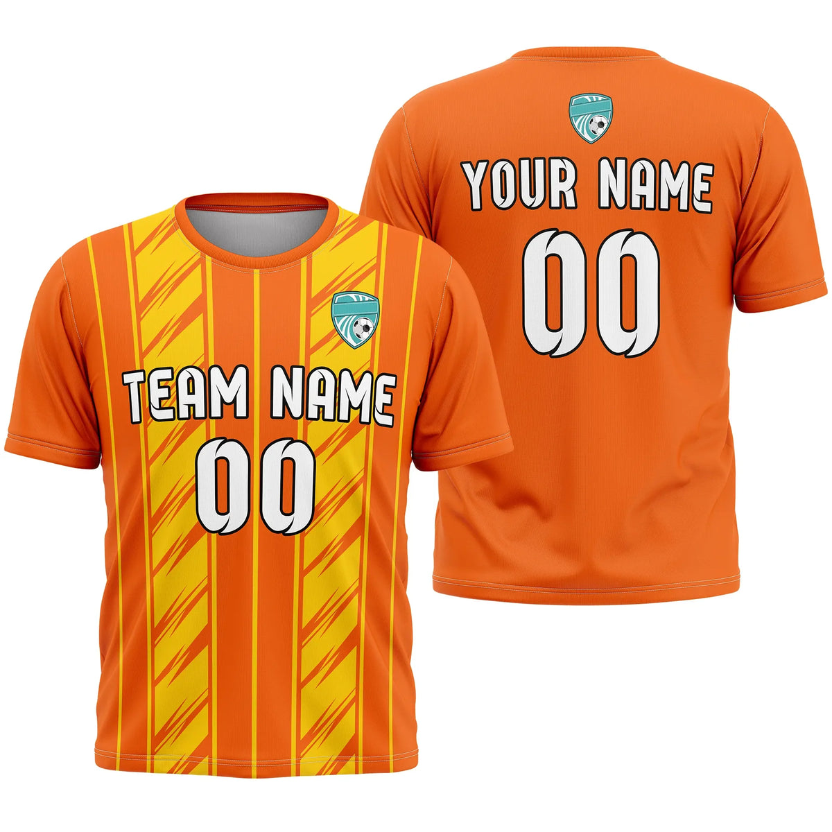 Custom Strip Fashion D2 Soccer Jersey Personalized Football Uniform with Name & Number