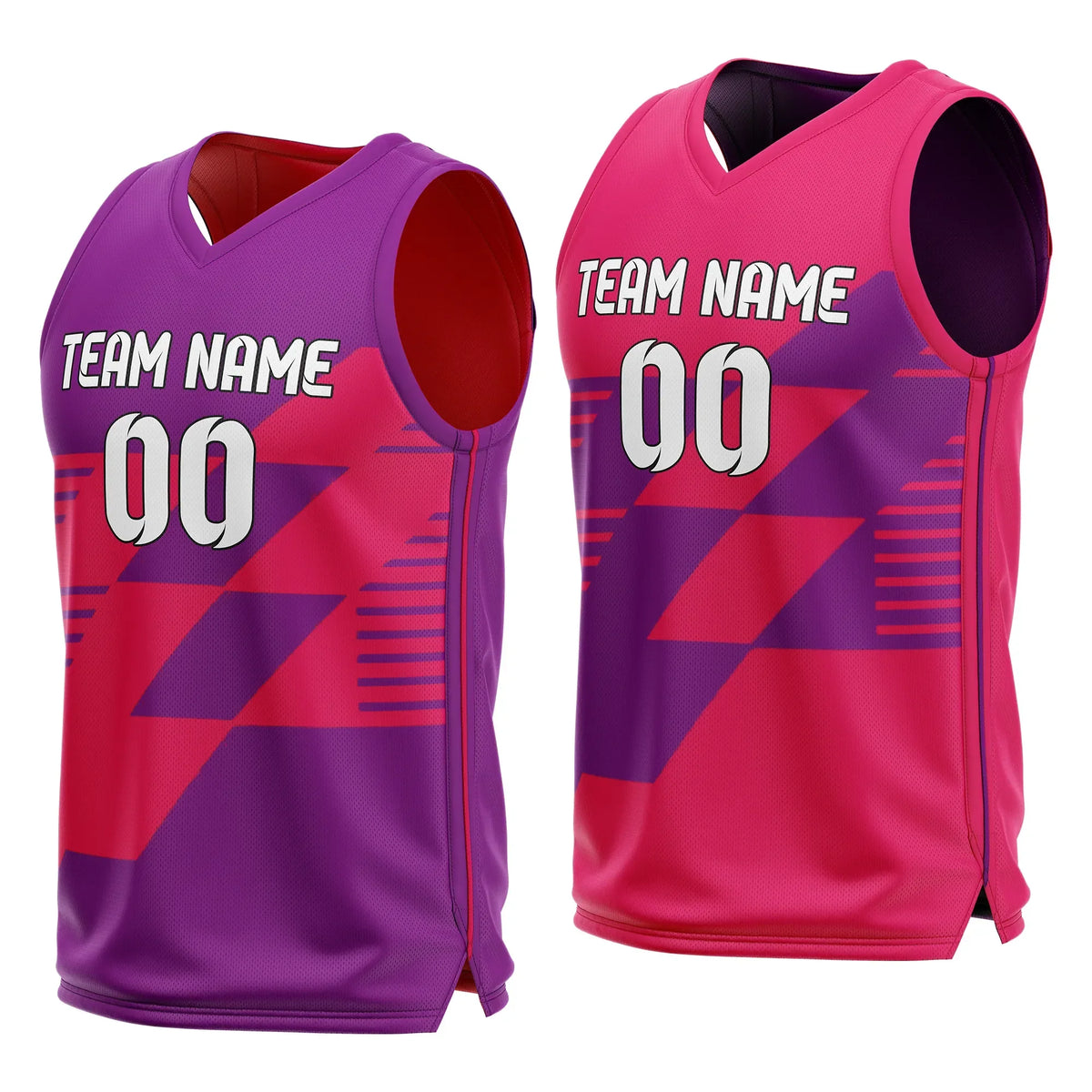 Custom Apex Cut Reversible Top Sports Jersey Personalized Uniform with Name & Number