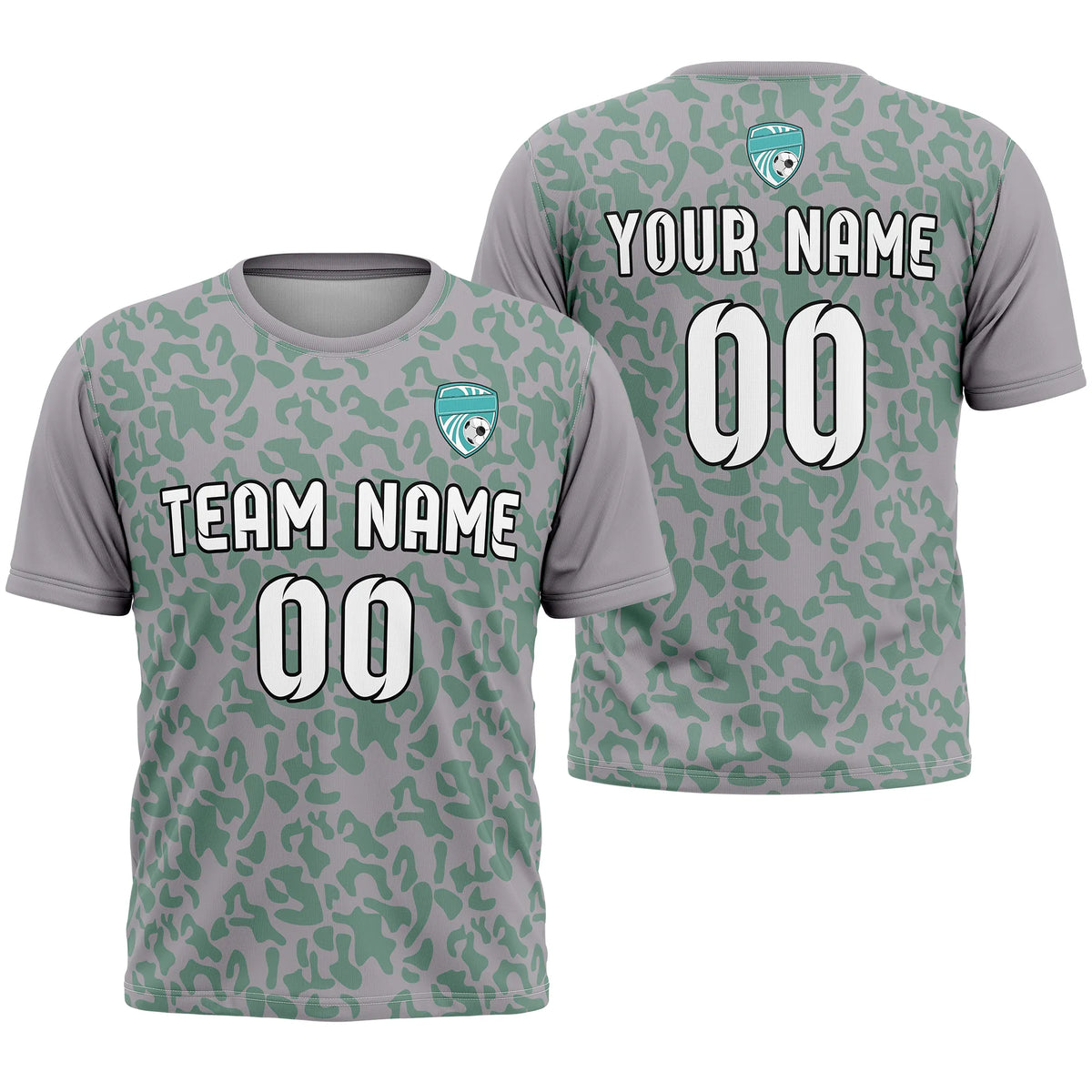 Custom Camo D5 Soccer Jersey Personalized Football Uniform with Name & Number