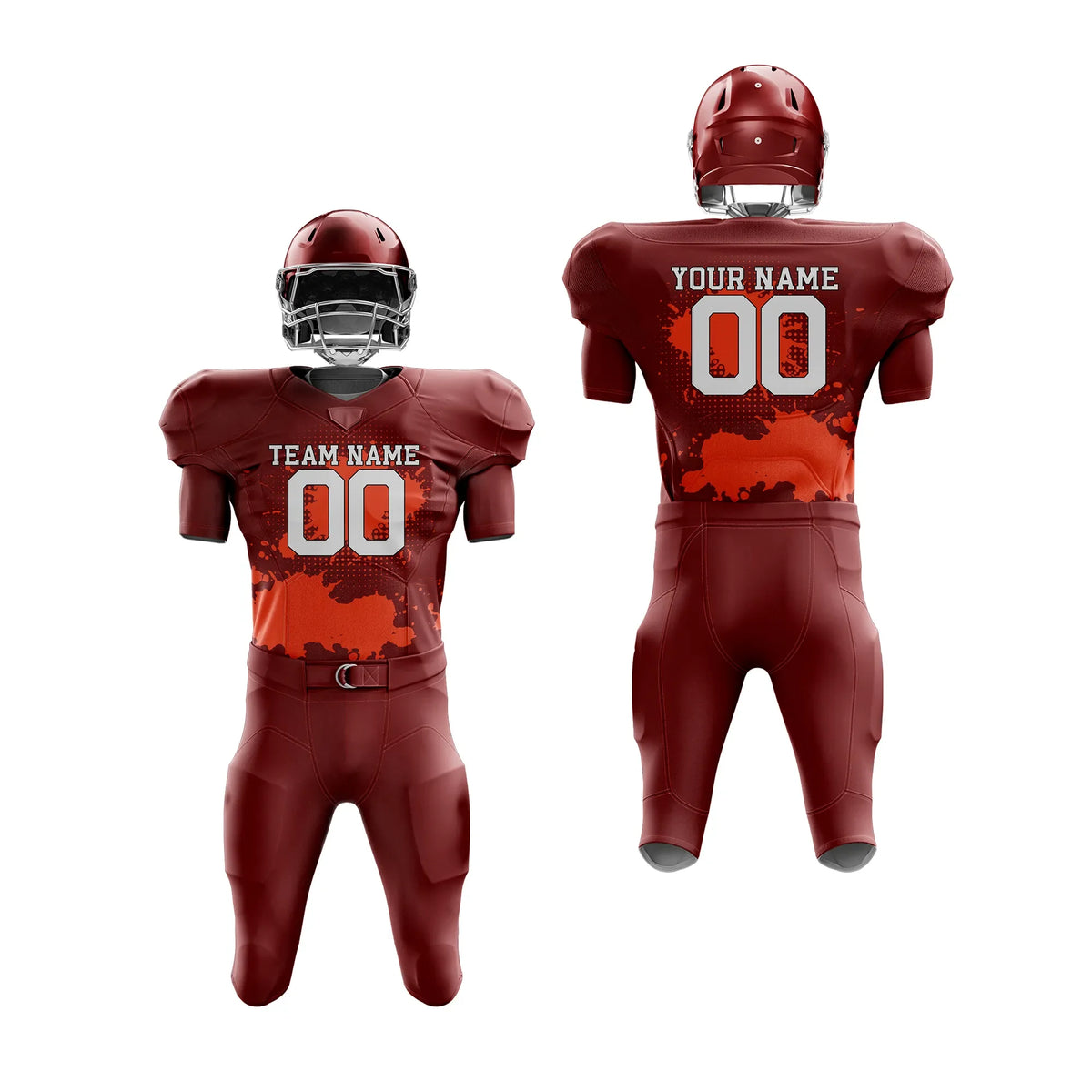 Custom Personalized D1 Drift Fashion American Football Jersey with Name, Number & Team Logo