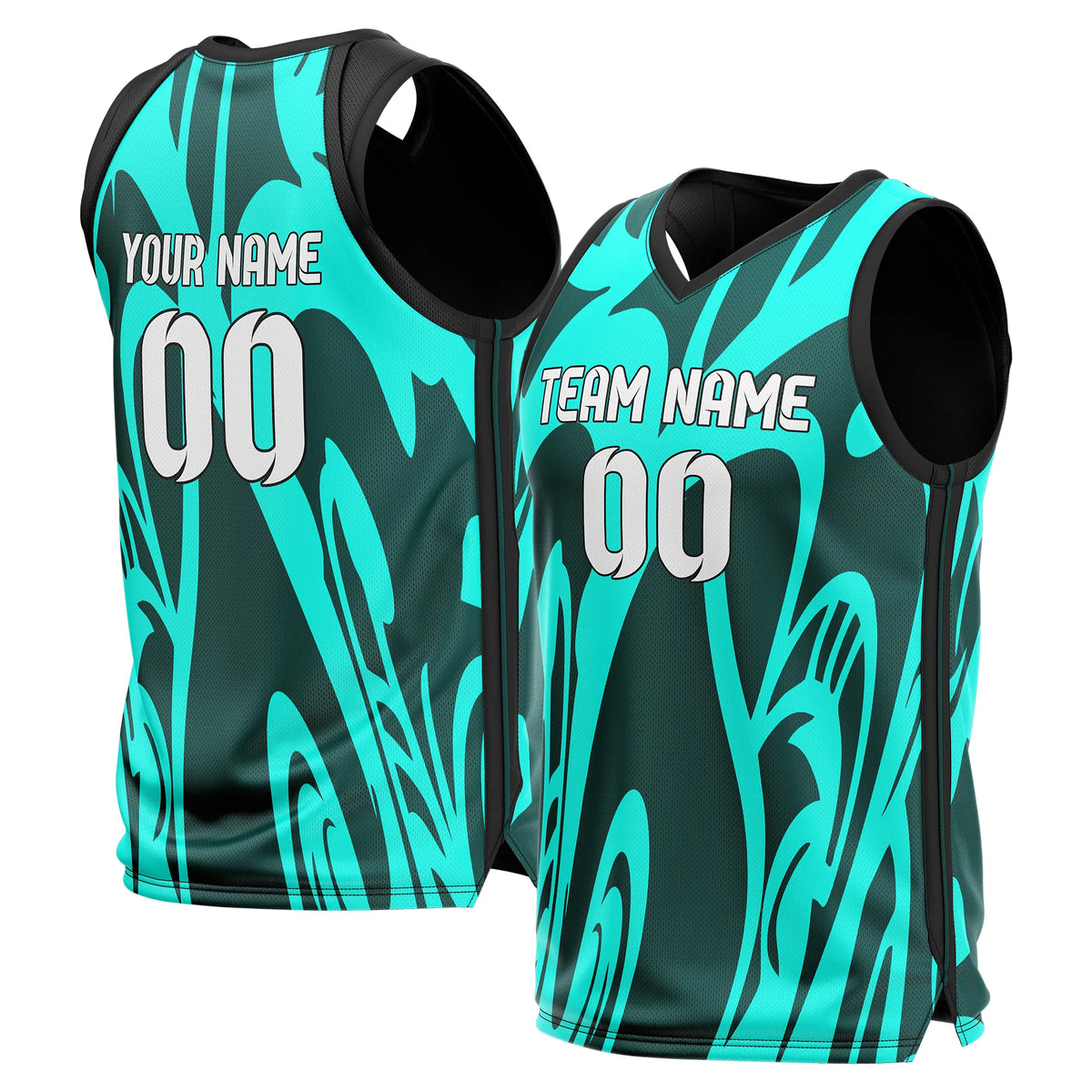 Custom Gaphti Pattern Tops Rapid Shift Sports Jersey Personalized Uniform with Name & Number