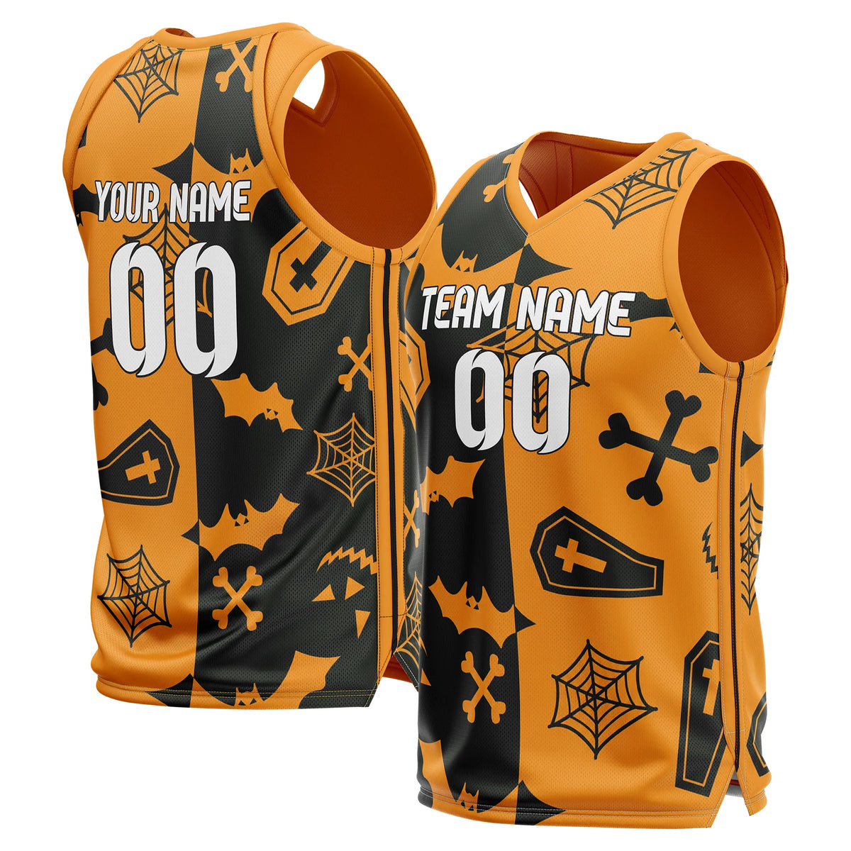 Custom Basketball Bonebat Sports Jersey Personalized Uniform with Name &amp; Number