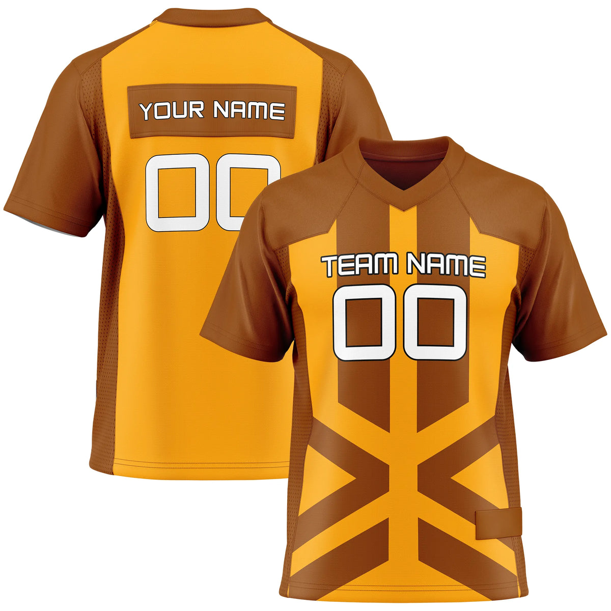 Custom Classic Style D3 Flag Football Jersey Personalized Uniform with Name & Number