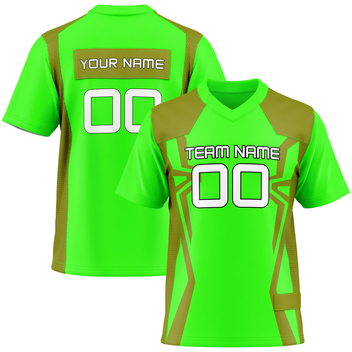 Custom Classic Style D4 Flag Football Jersey Personalized Uniform with Name & Number