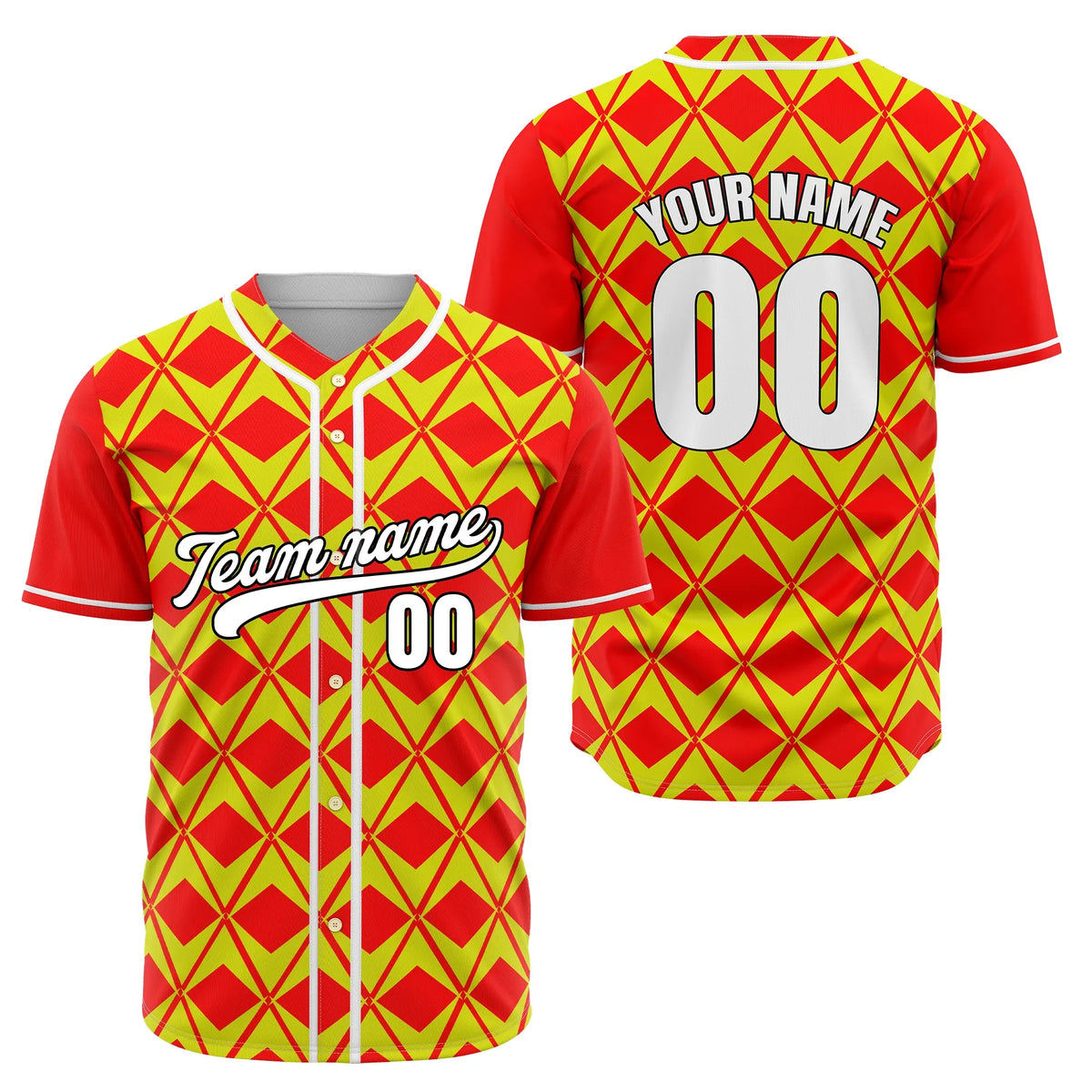 Custom Prism Strike Baseball Sports Jersey Personalized Uniform with Name & Number