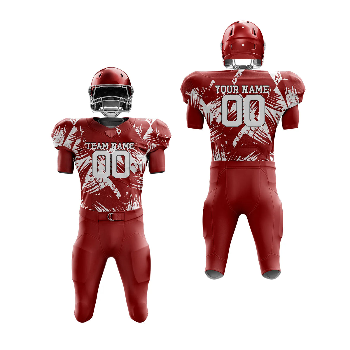 Custom Personalized D4 Drift Fashion American Football Jersey with Name, Number & Team Logo