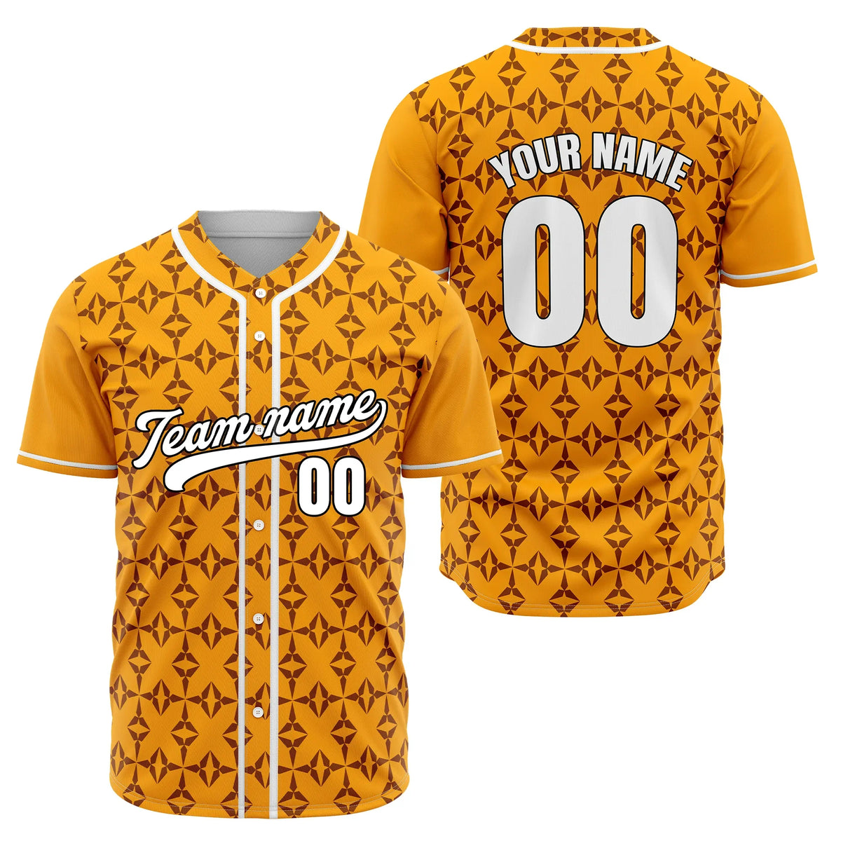 Custom Royal Lattice Baseball Sports Jersey Personalized Uniform with Name & Number