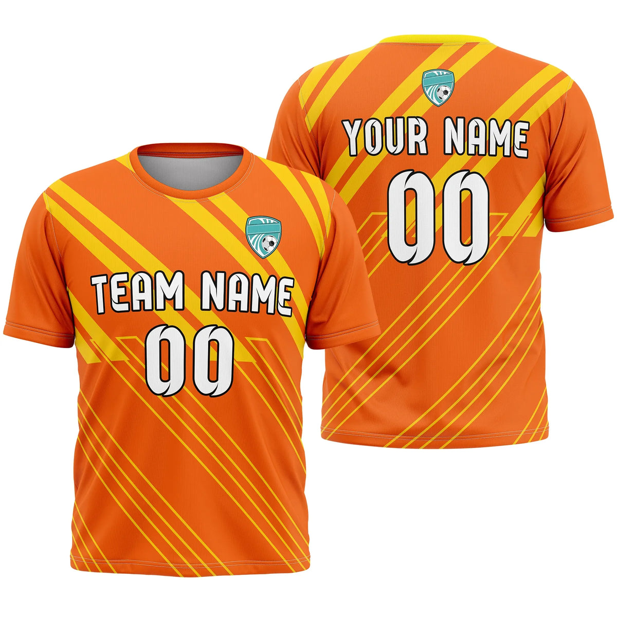 Custom Strip Fashion D4 Soccer Jersey Personalized Football Uniform with Name & Number